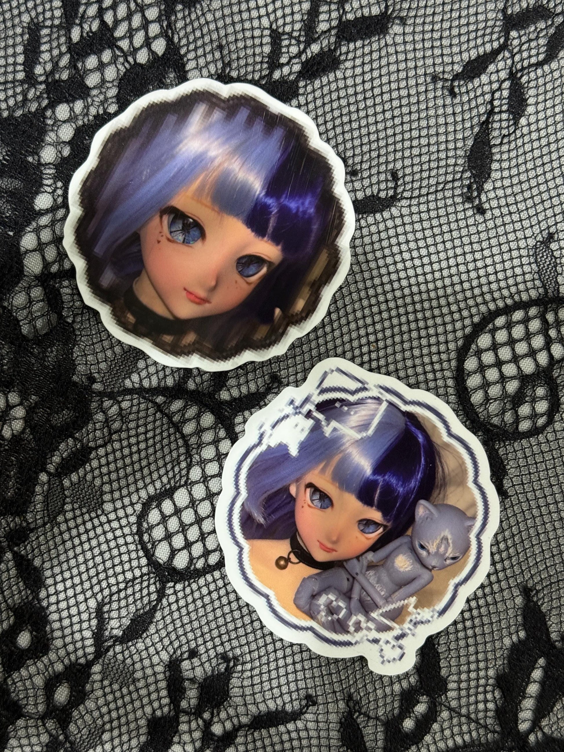 Disasterful Girls Doll Vinyl Sticker
