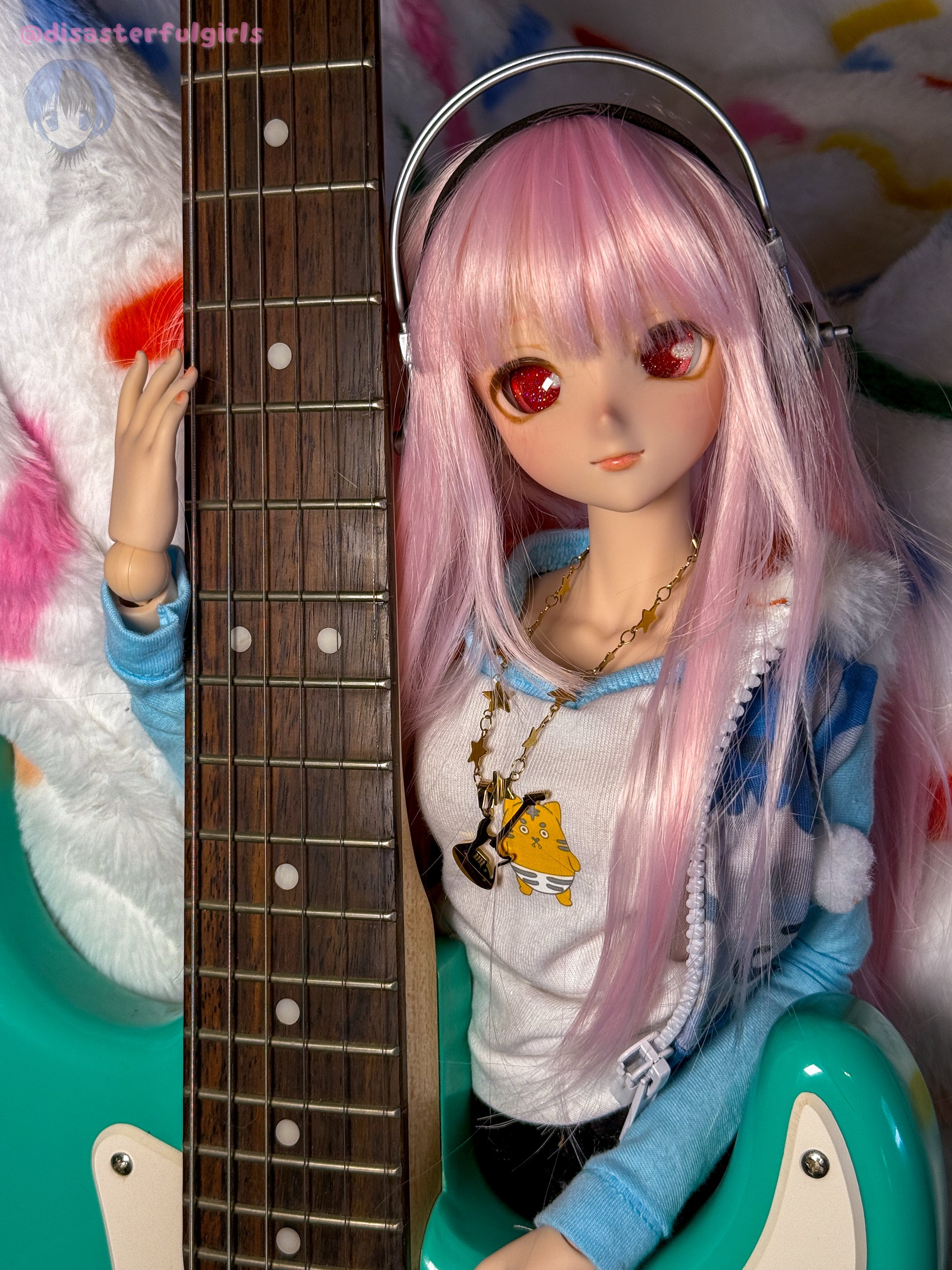 Super Sonico Full Set Doll - (Dollfie Dream Sister 1/3 MJD in FLESH, L Bust)