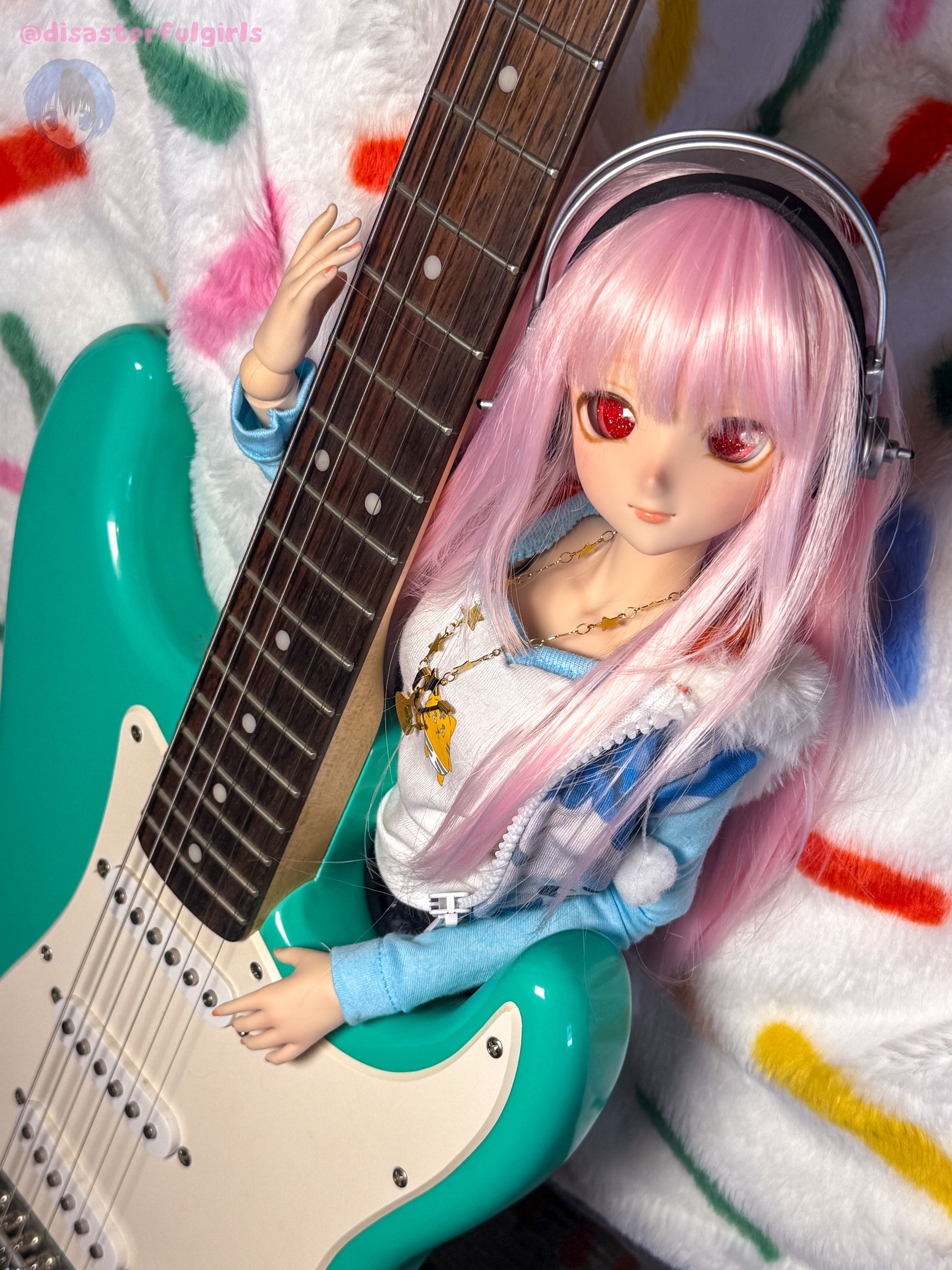 Super Sonico Full Set Doll - (Dollfie Dream Sister 1/3 MJD in FLESH, L Bust)