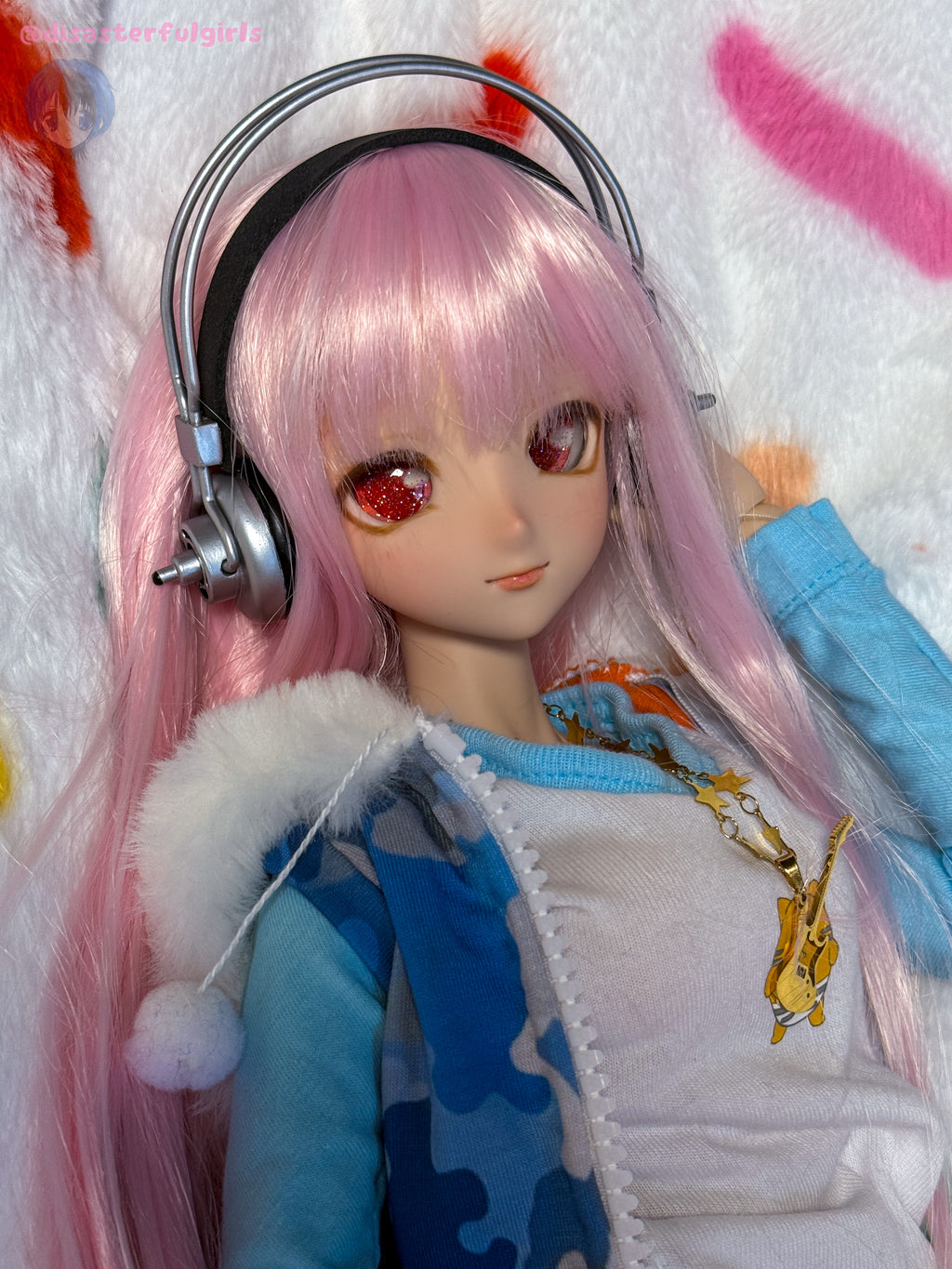 Super Sonico Full Set Doll - (Dollfie Dream Sister 1/3 MJD in FLESH, L Bust)