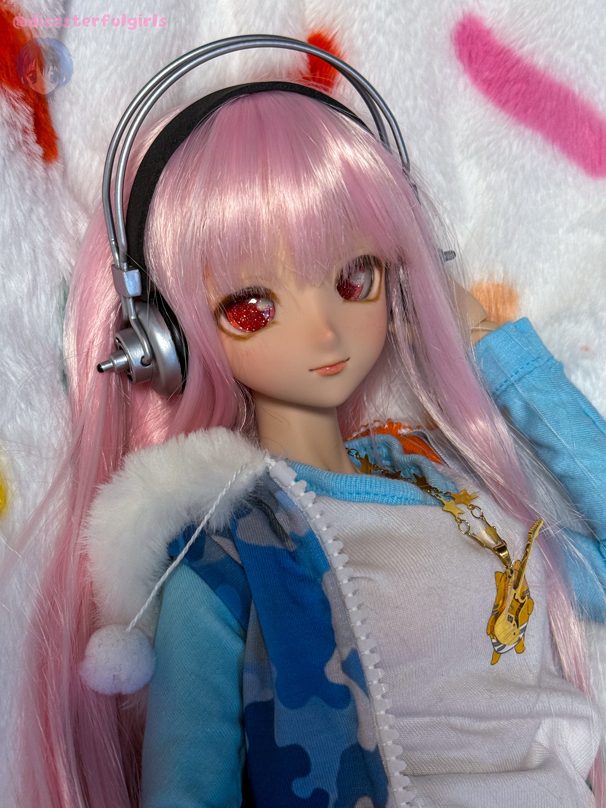 Super Sonico Full Set Doll - (Dollfie Dream Sister 1/3 MJD in FLESH, L Bust)