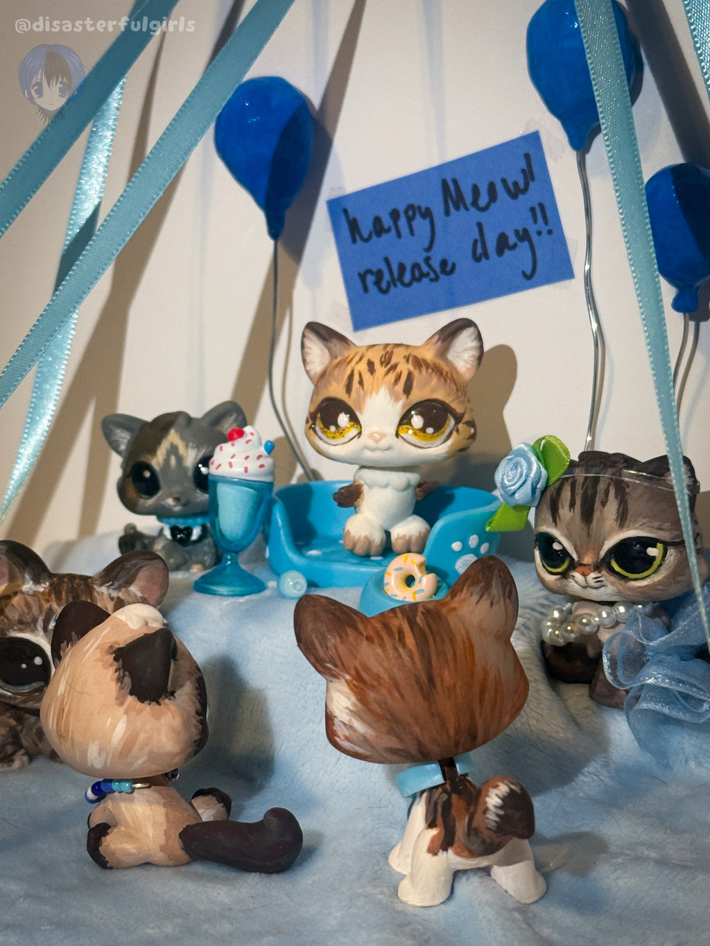 Meowl Custom LPS (Cat and owl meme hybrid)