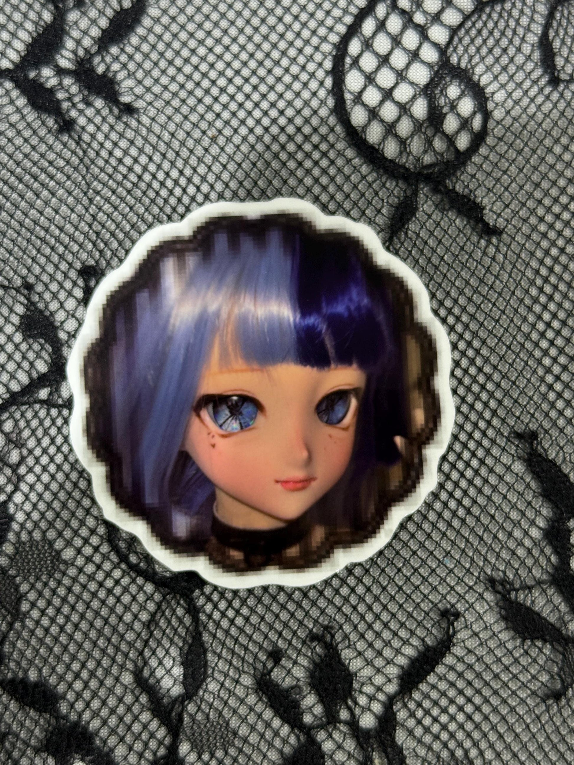 Disasterful Girls Doll Vinyl Sticker