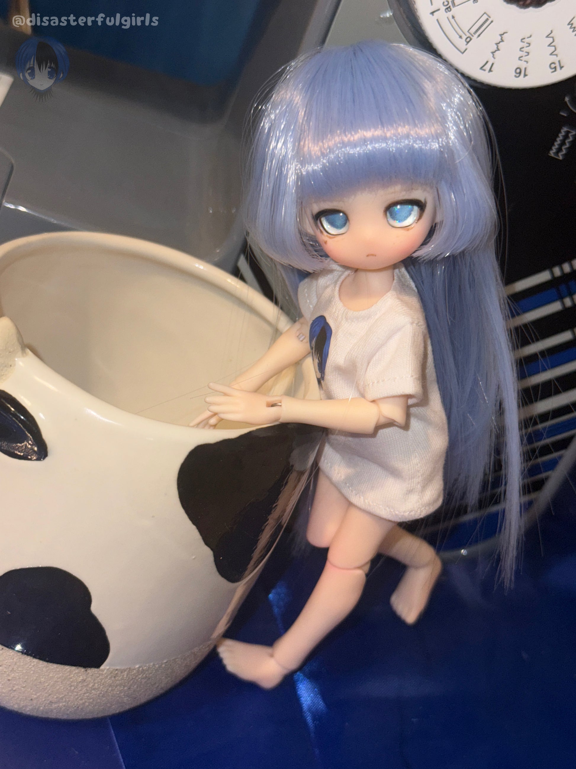 SOLD OUT!! OOAK “Pocket doll” 1/12 scale BJD