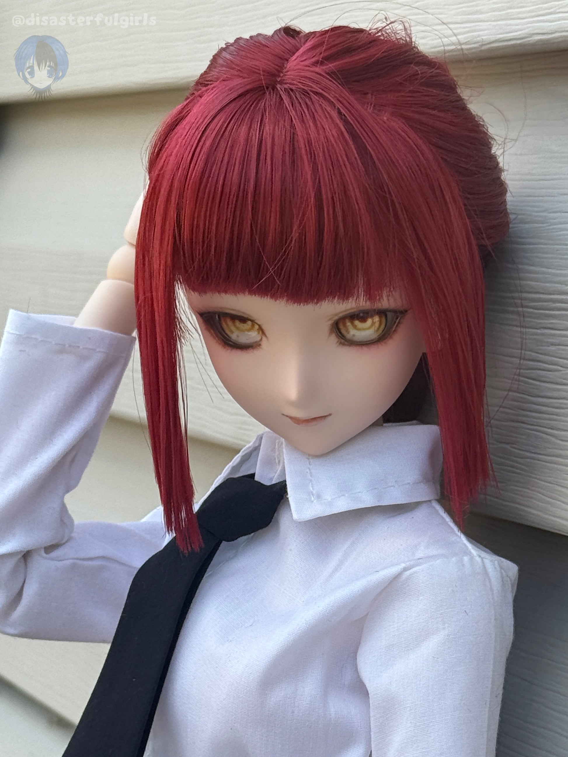 OOAK Makima (Dollfie Dream Doll 1/3 MJD in FLESH)