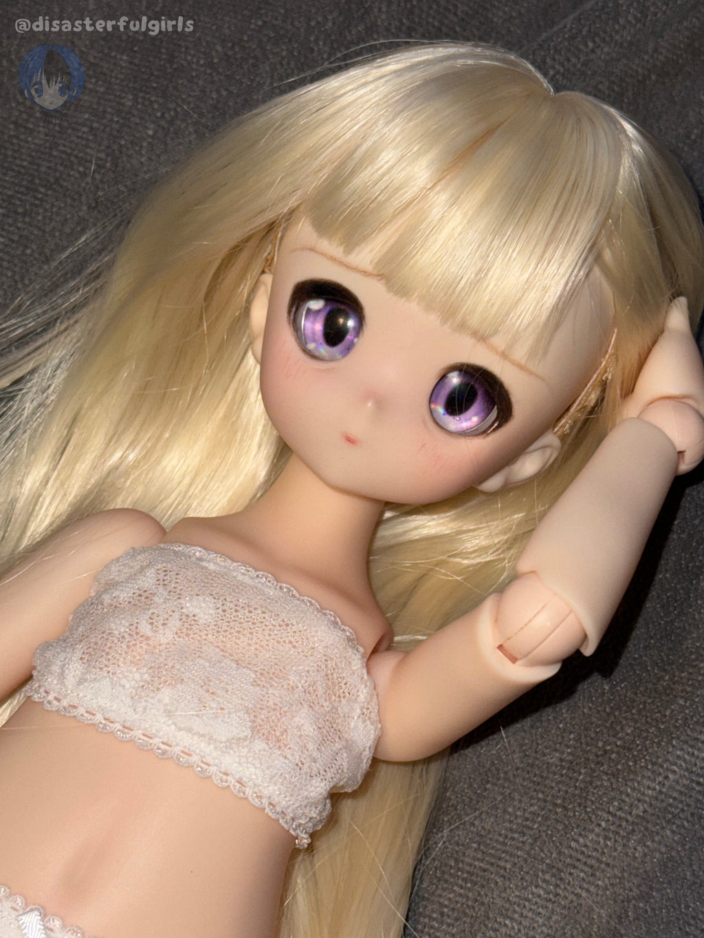 OOAK Imomodoll Chami/Chubby Rabbit Milk 1/4 scale full doll