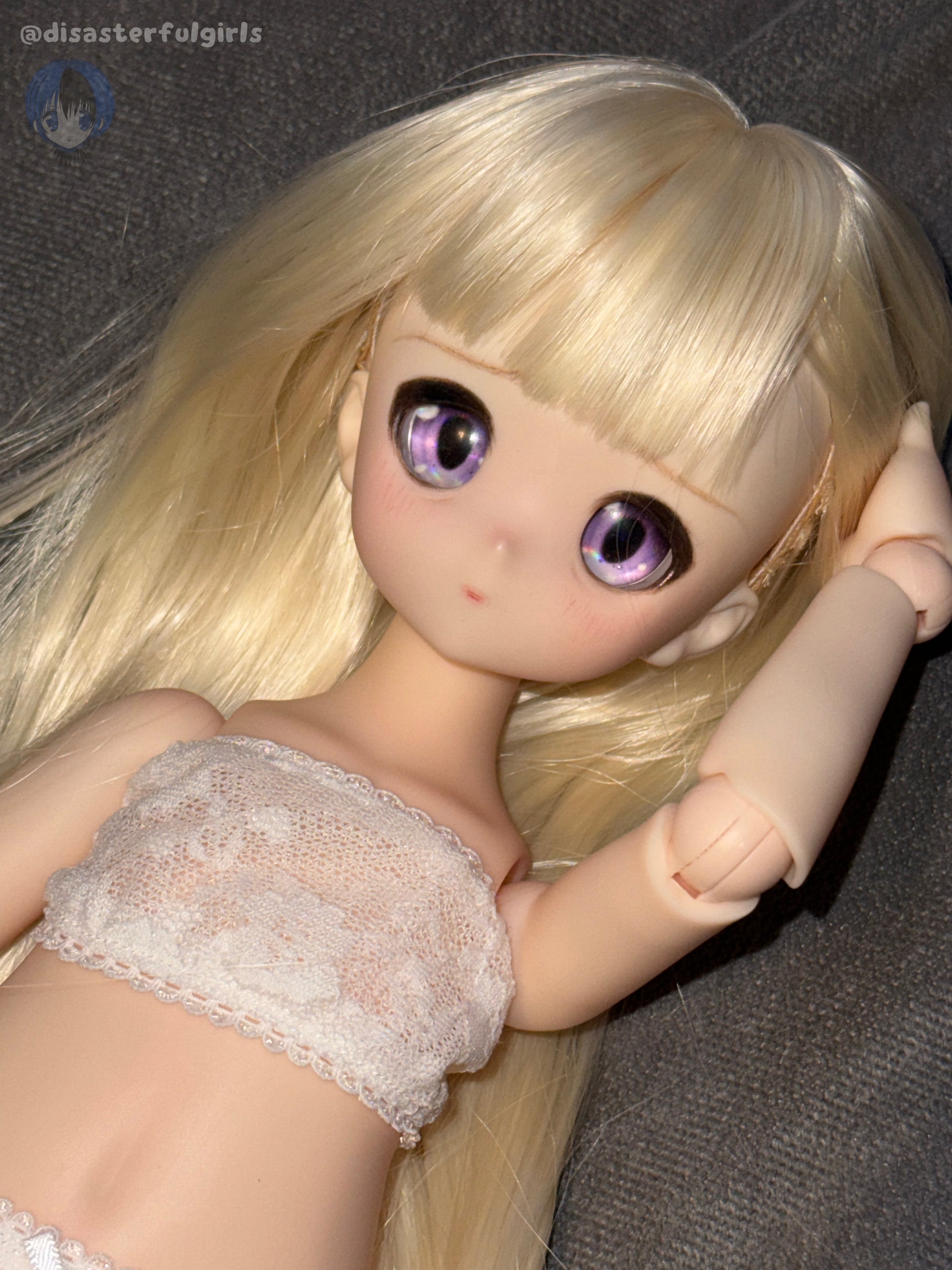 OOAK Imomodoll Chami/Chubby Rabbit Milk 1/4 scale full doll