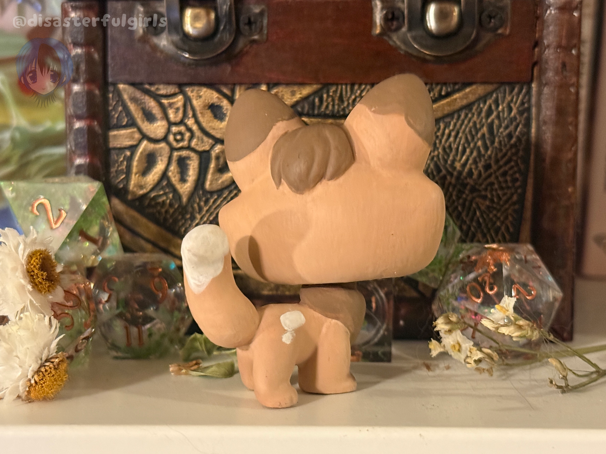 SOLD OUT! OOAK Littlest Pet Shop Brown & White Fox