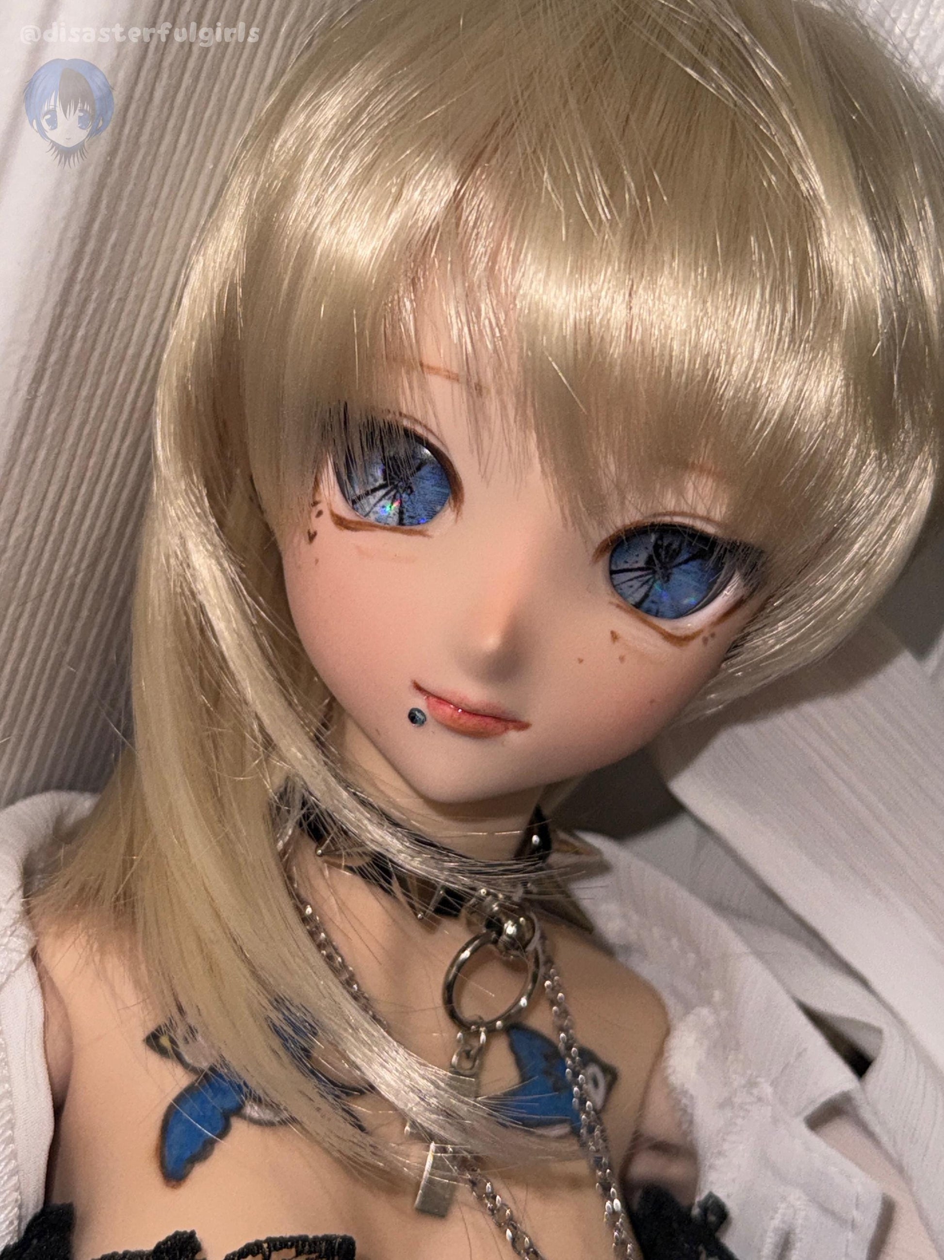 22mm “Cyber Angel” Anime BJD Doll Eyes