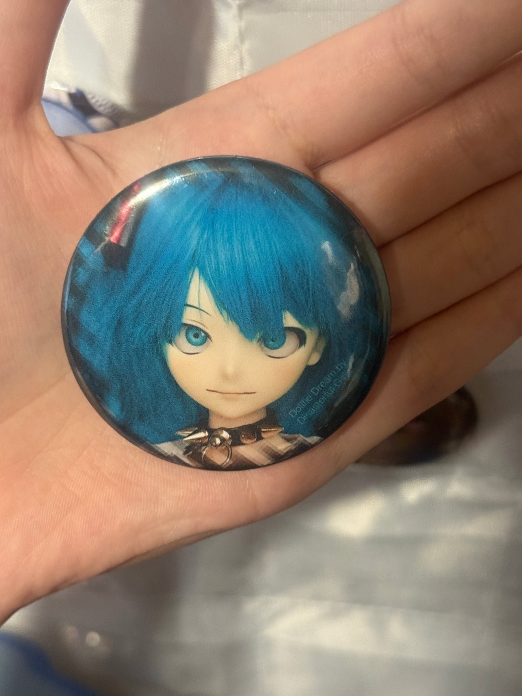 Anime Girl Doll 58mm pins
