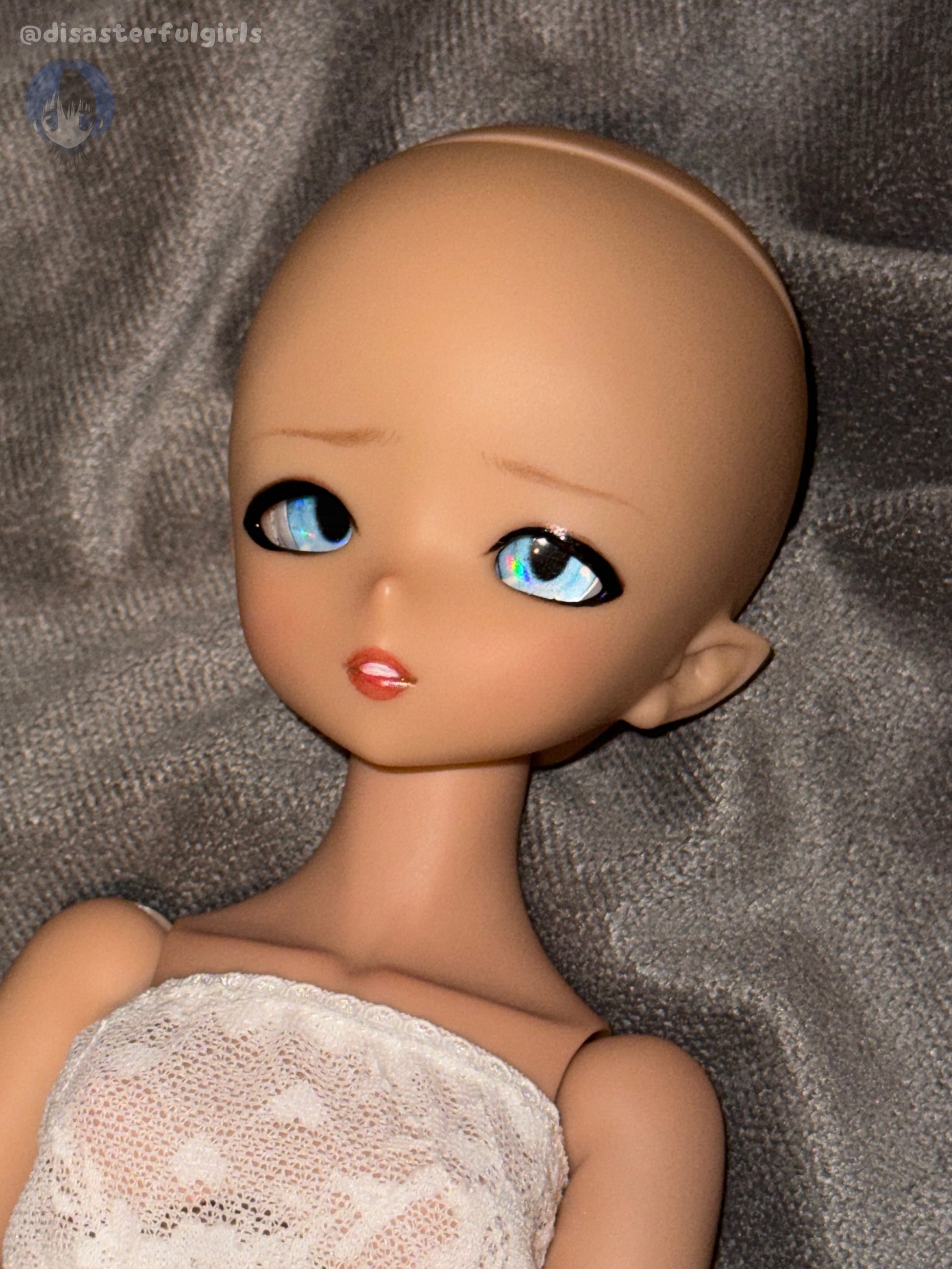 SOLD OUT!! OOAK Imomodoll Corvus/Mimi Rabbit M size bust Chocolate 1/4 scale full doll