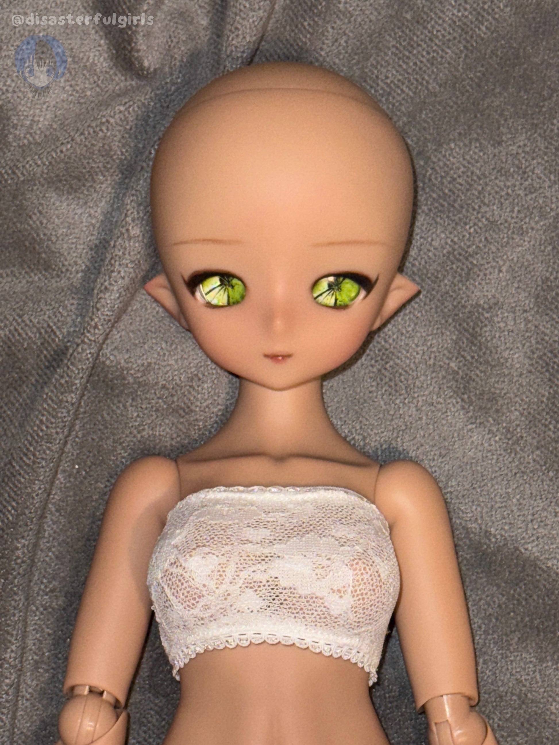 SOLD OUT!! OOAK Imomodoll Mie/Mimi Rabbit L size bust Chocolate 1/4 scale full doll