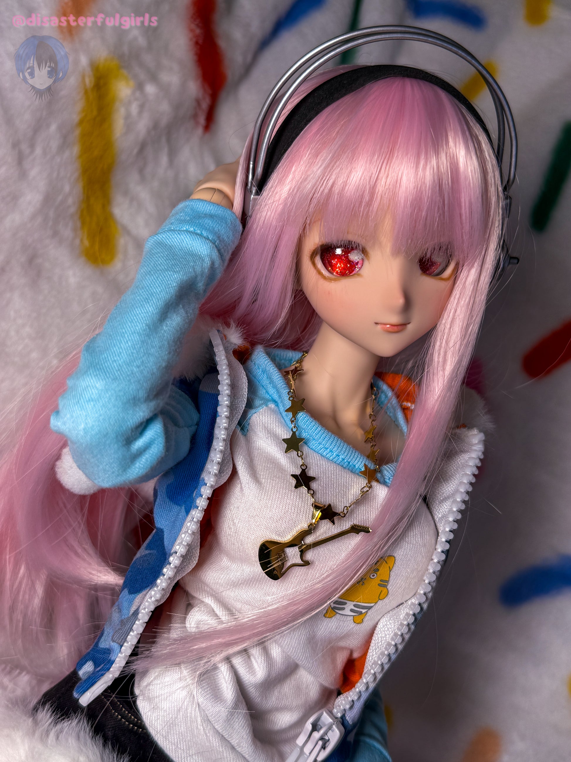 Super Sonico Full Set Doll - (Dollfie Dream Sister 1/3 MJD in FLESH, L Bust)
