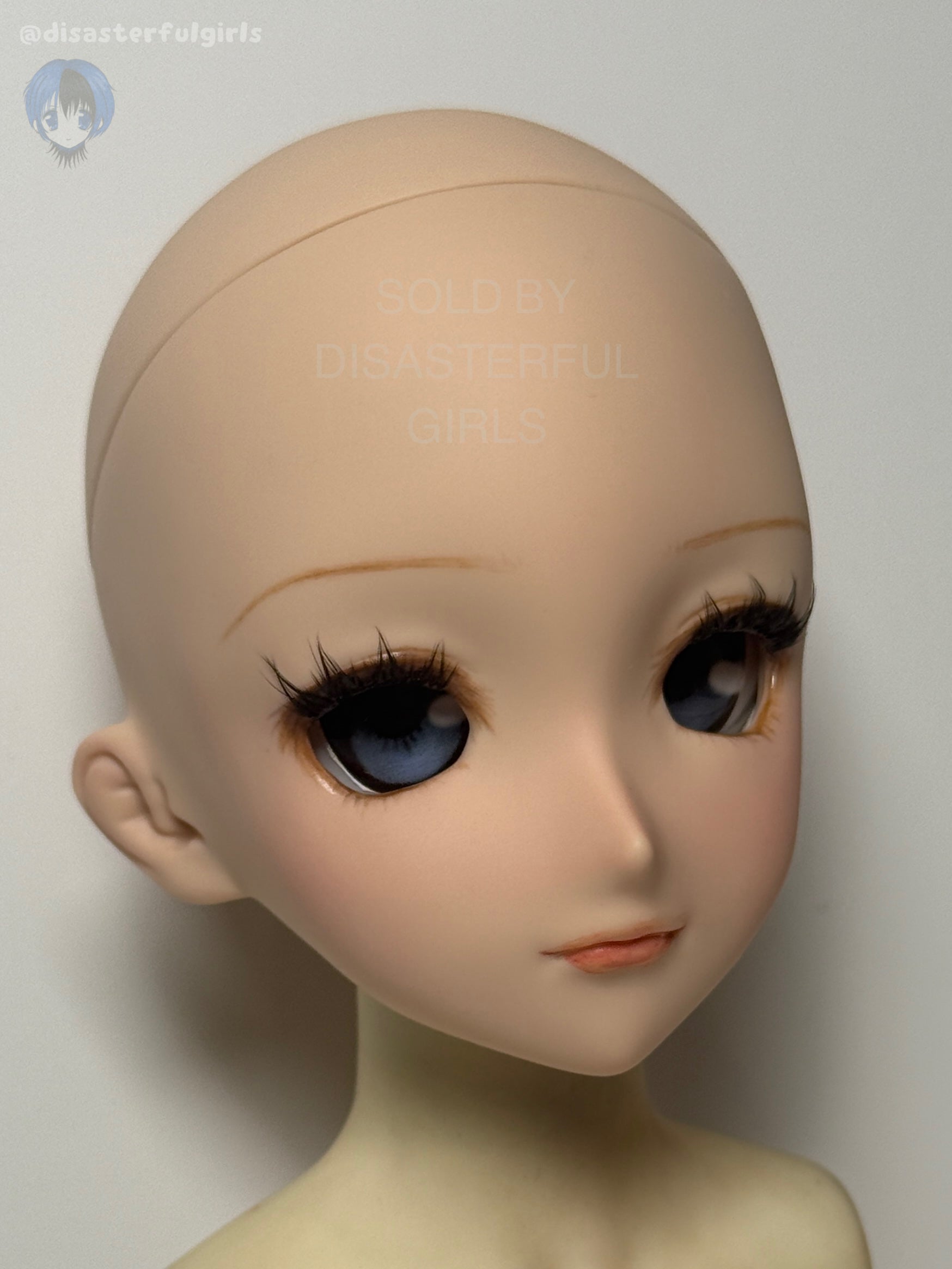 OOAK DDH-16 Dollfie Dream Head FLESH 1/3 MJD