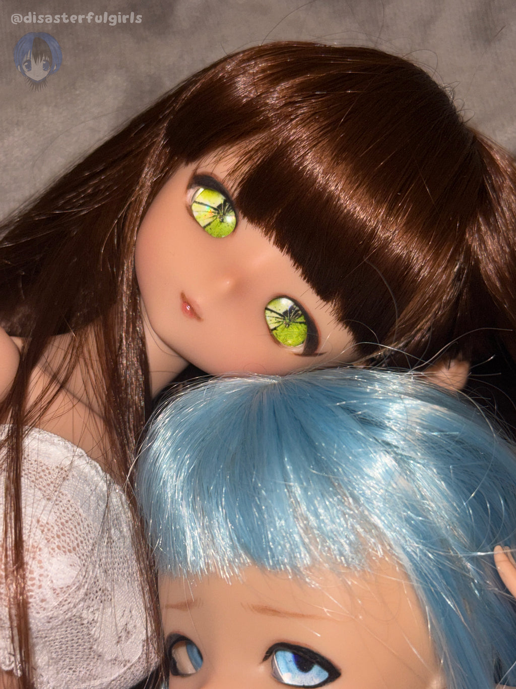SOLD OUT!! OOAK Imomodoll Mie/Mimi Rabbit L size bust Chocolate 1/4 scale full doll