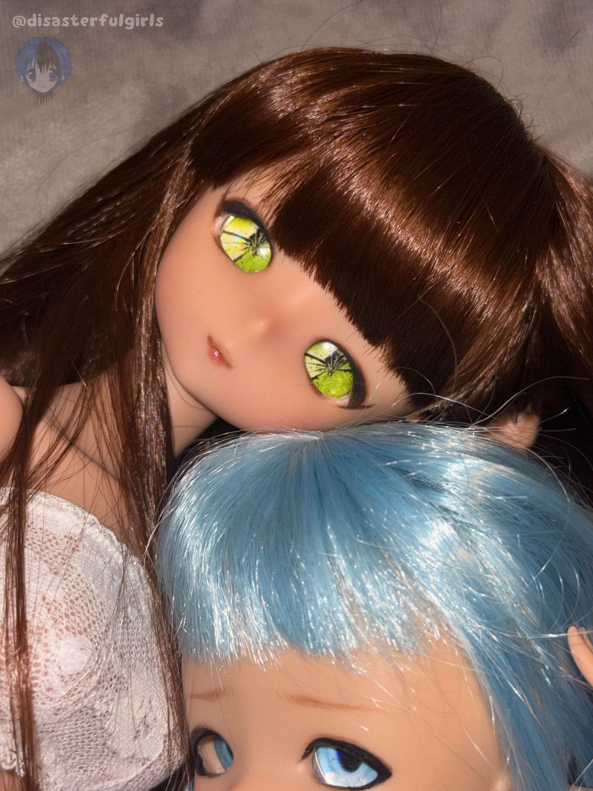 SOLD OUT!! OOAK Imomodoll Mie/Mimi Rabbit L size bust Chocolate 1/4 scale full doll