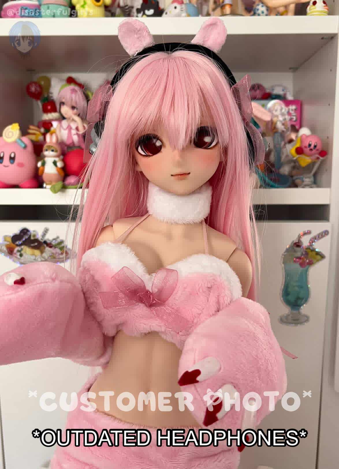 MADE TO ORDER - Super Sonico Gloomy Bear Full Set Doll