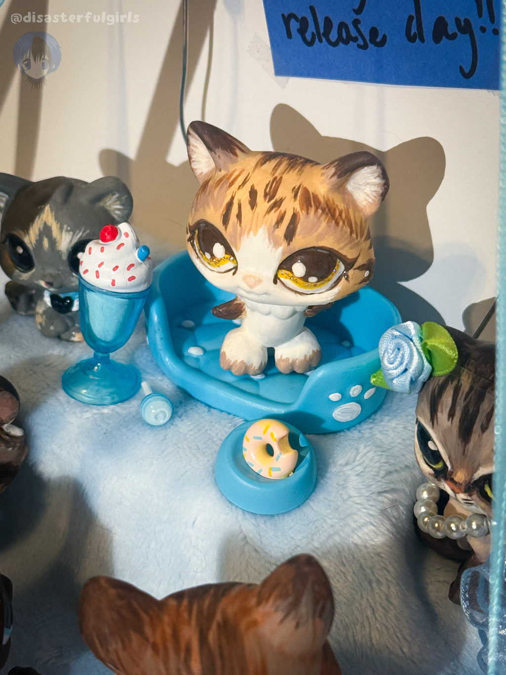 Meowl Custom LPS (Cat and owl meme hybrid)