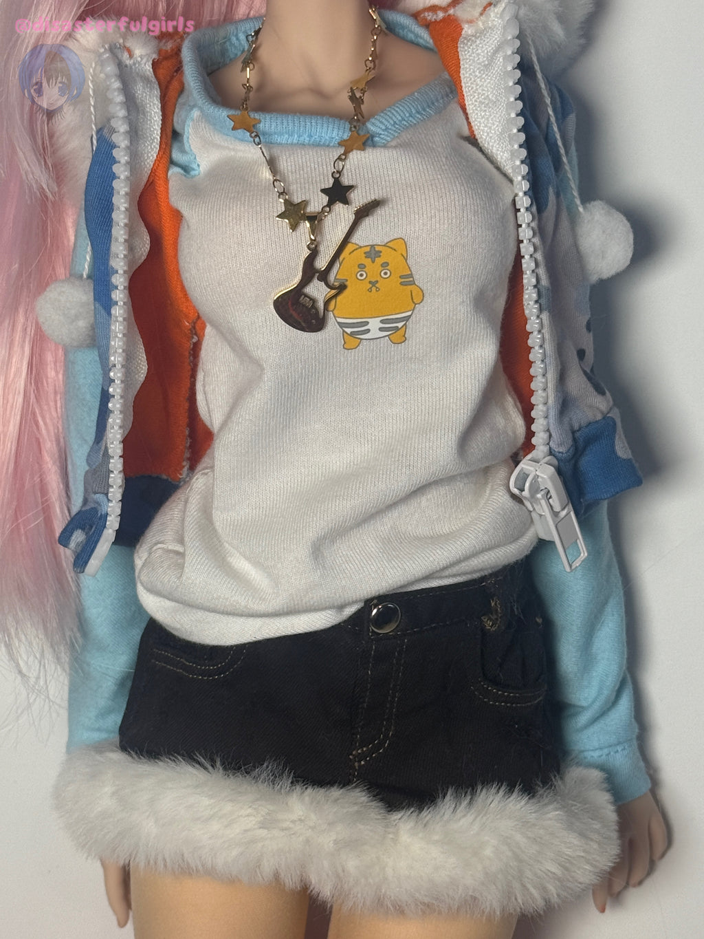 Super Sonico Full Set Doll - (Dollfie Dream Sister 1/3 MJD in FLESH, L Bust)