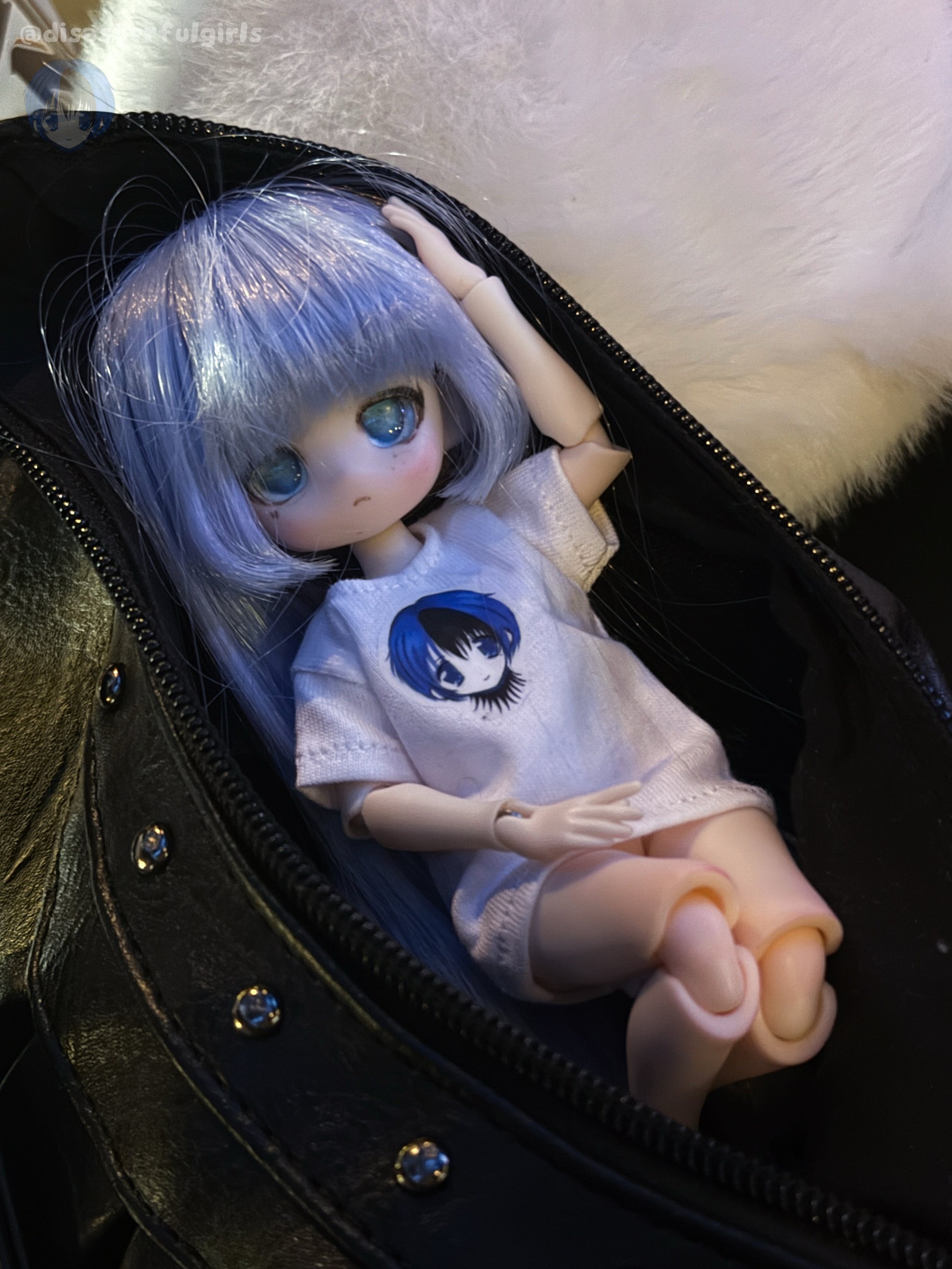 SOLD OUT!! OOAK “Pocket doll” 1/12 scale BJD
