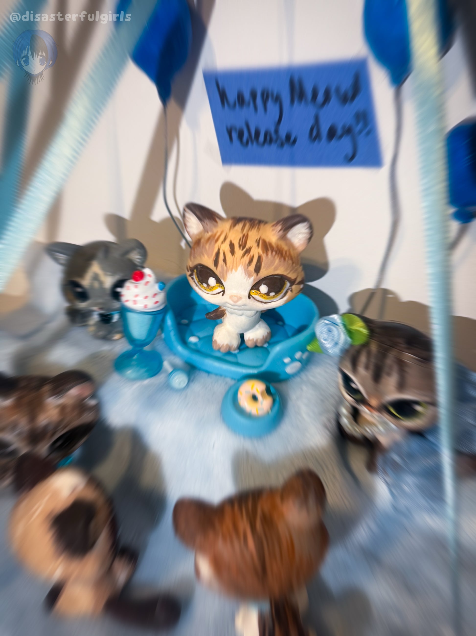 Meowl Custom LPS (Cat and owl meme hybrid)