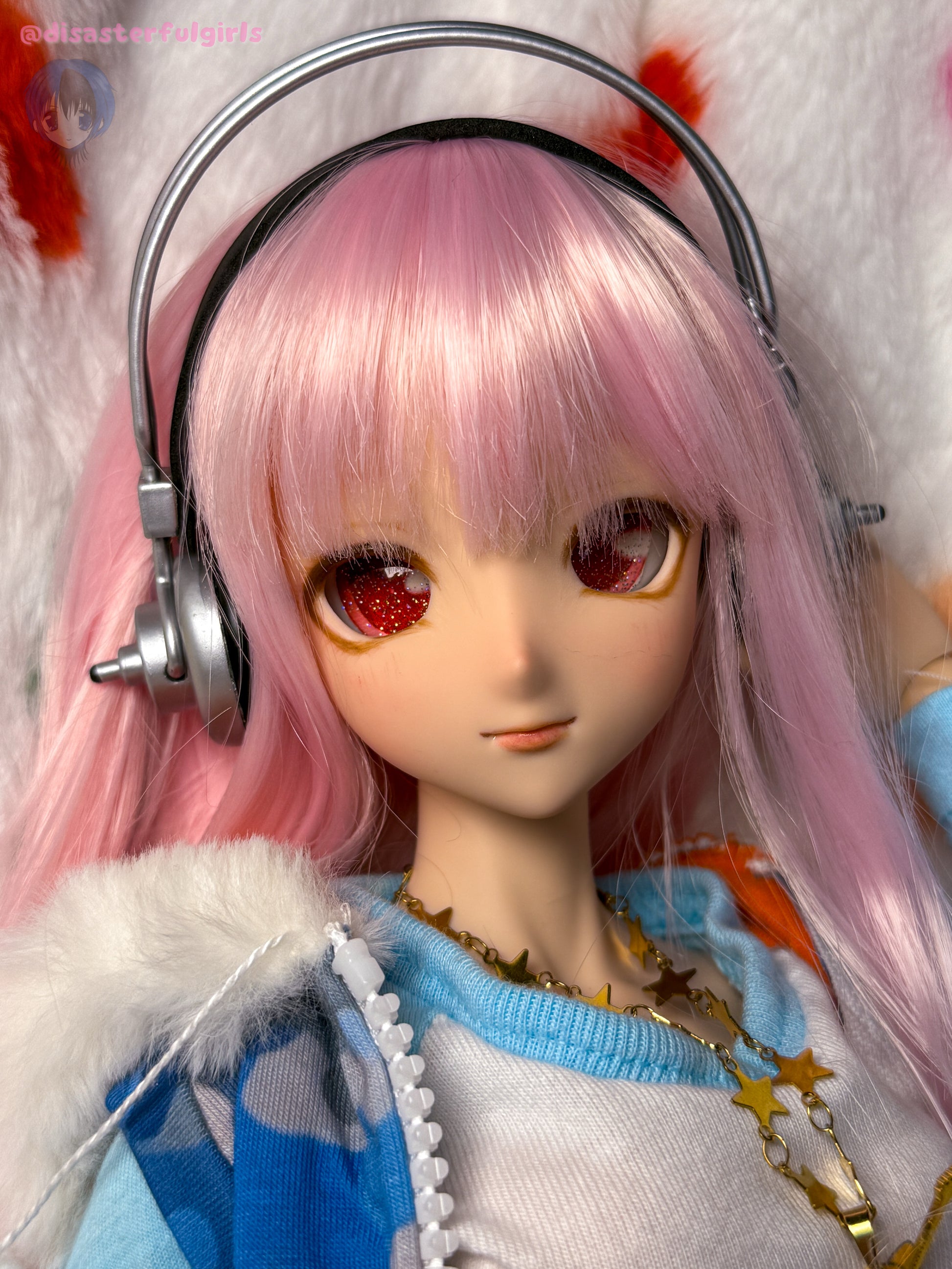 Super Sonico Full Set Doll - (Dollfie Dream Sister 1/3 MJD in FLESH, L Bust)