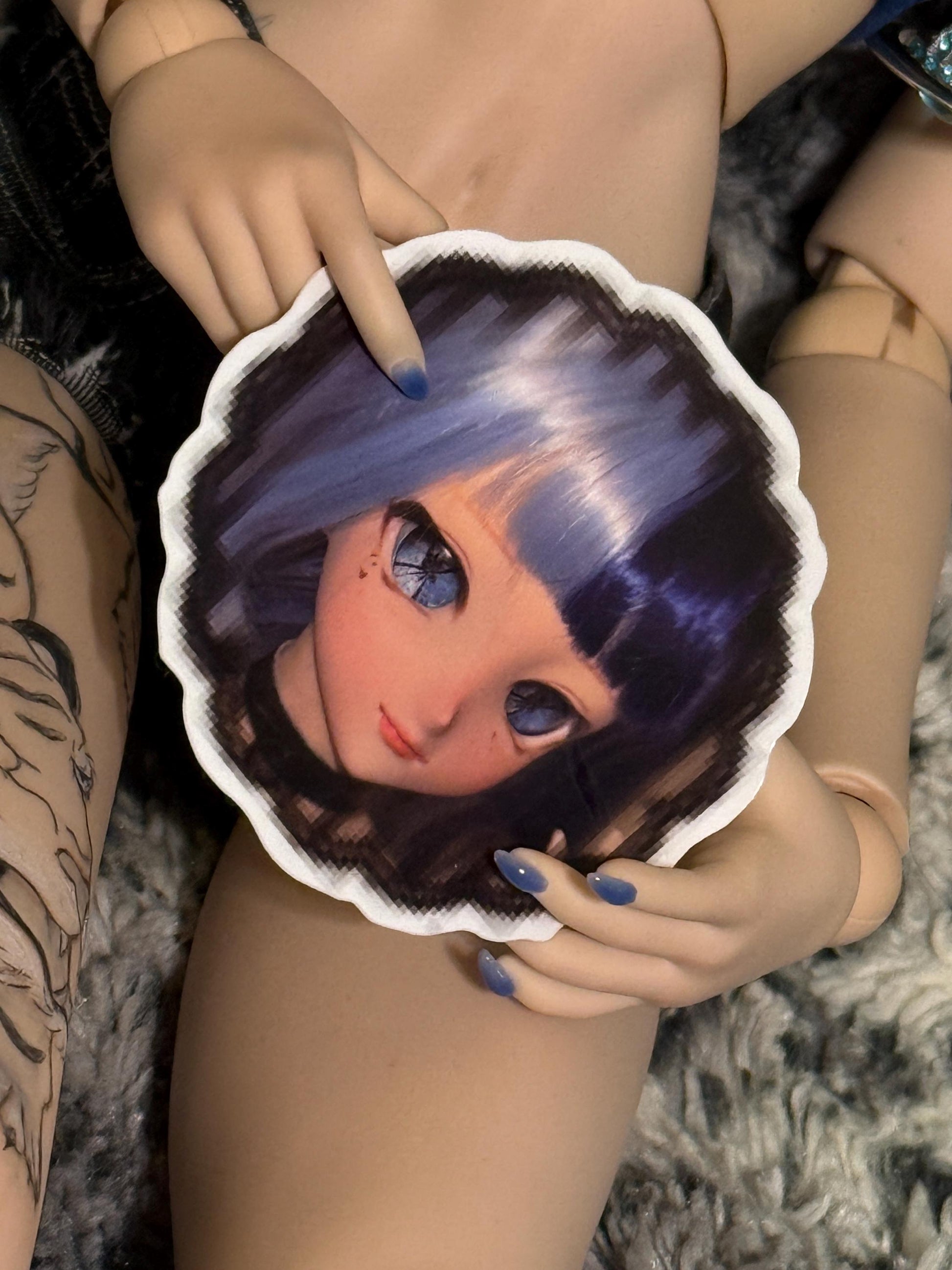 Disasterful Girls Doll Vinyl Sticker