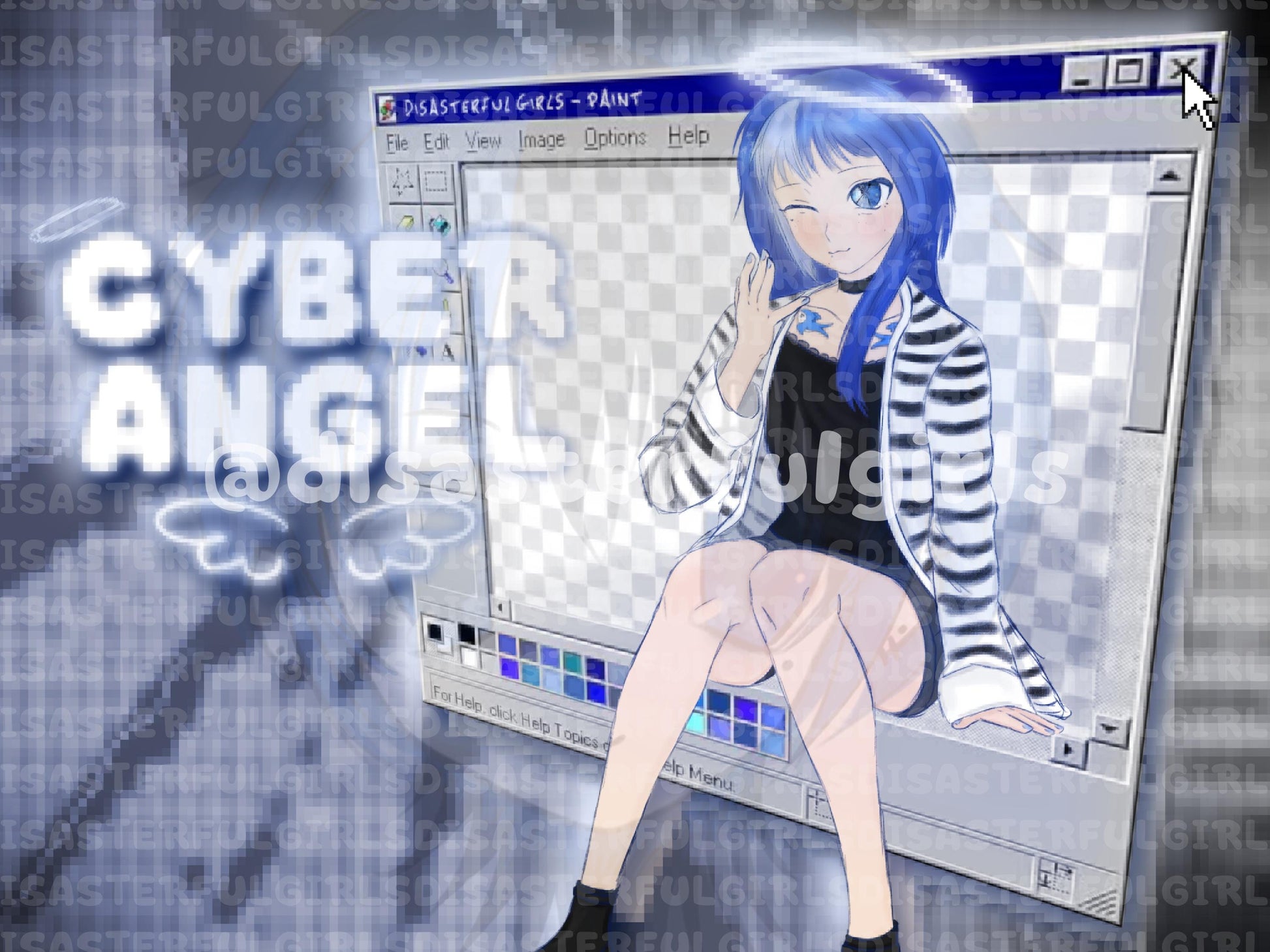 Cyber Angel Poster