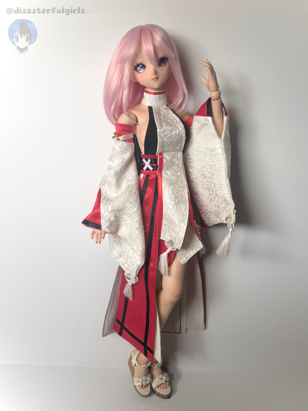OOAK Yae Miko Full Set Doll (Dollfie Dream Sister 1/3 MJD in FLESH)