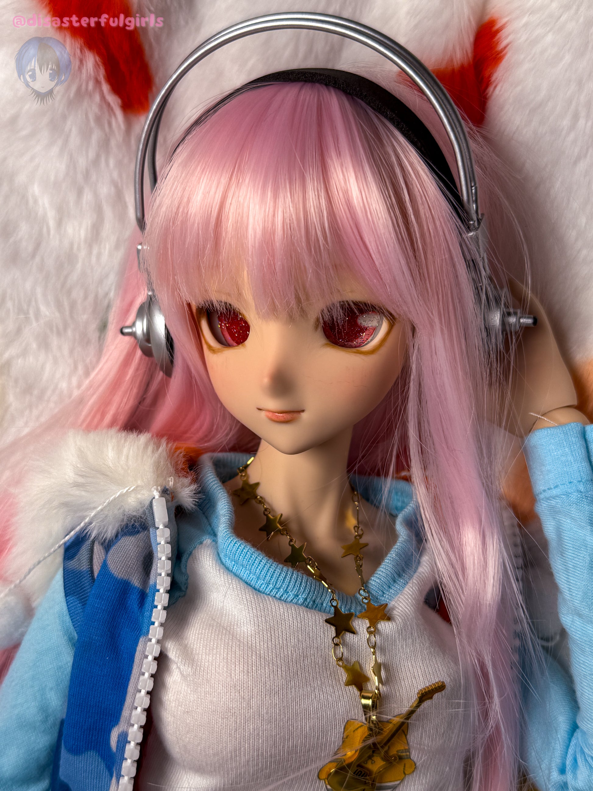Super Sonico Full Set Doll - (Dollfie Dream Sister 1/3 MJD in FLESH, L Bust)