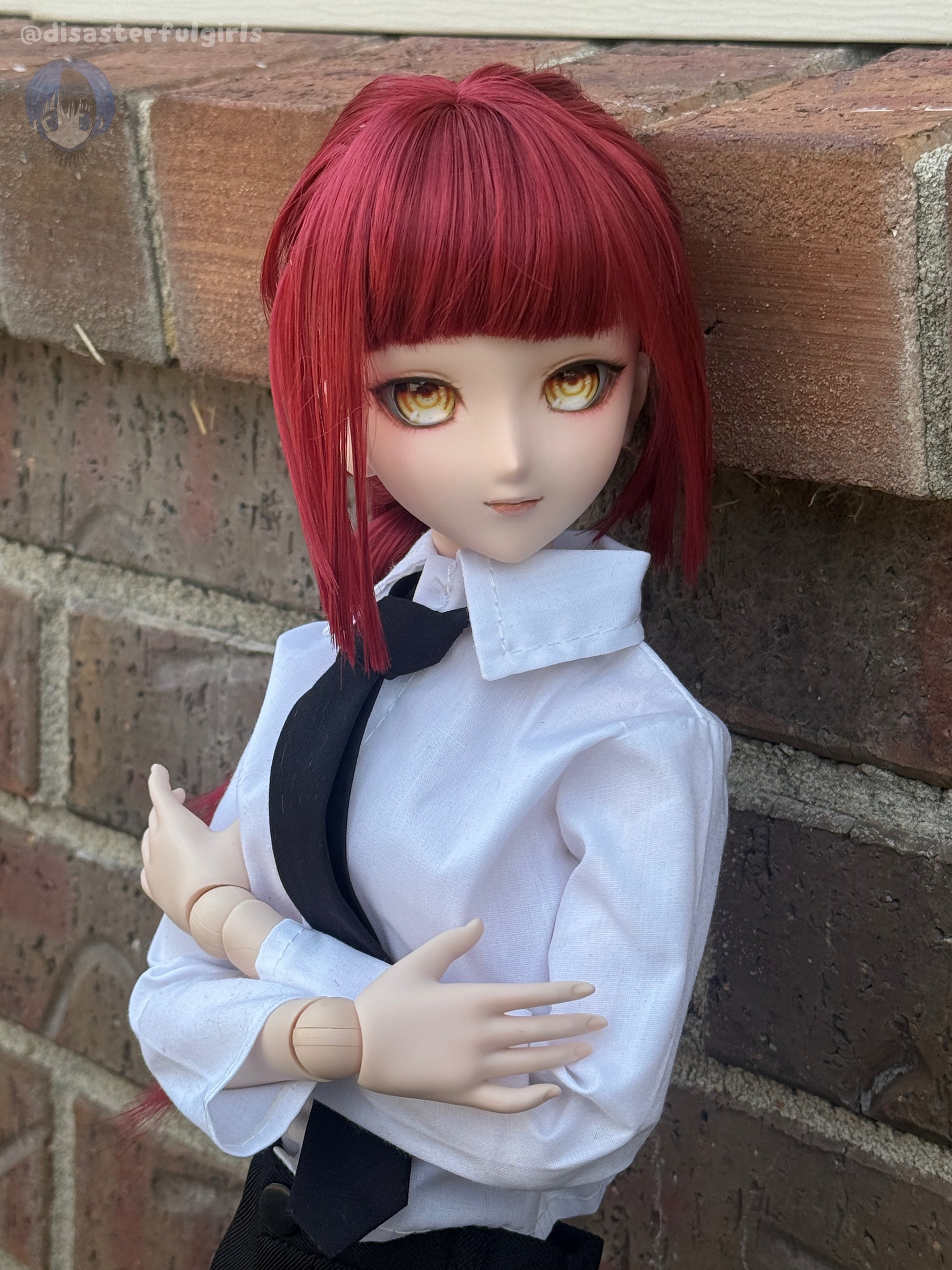 OOAK Makima (Dollfie Dream Doll 1/3 MJD in FLESH)