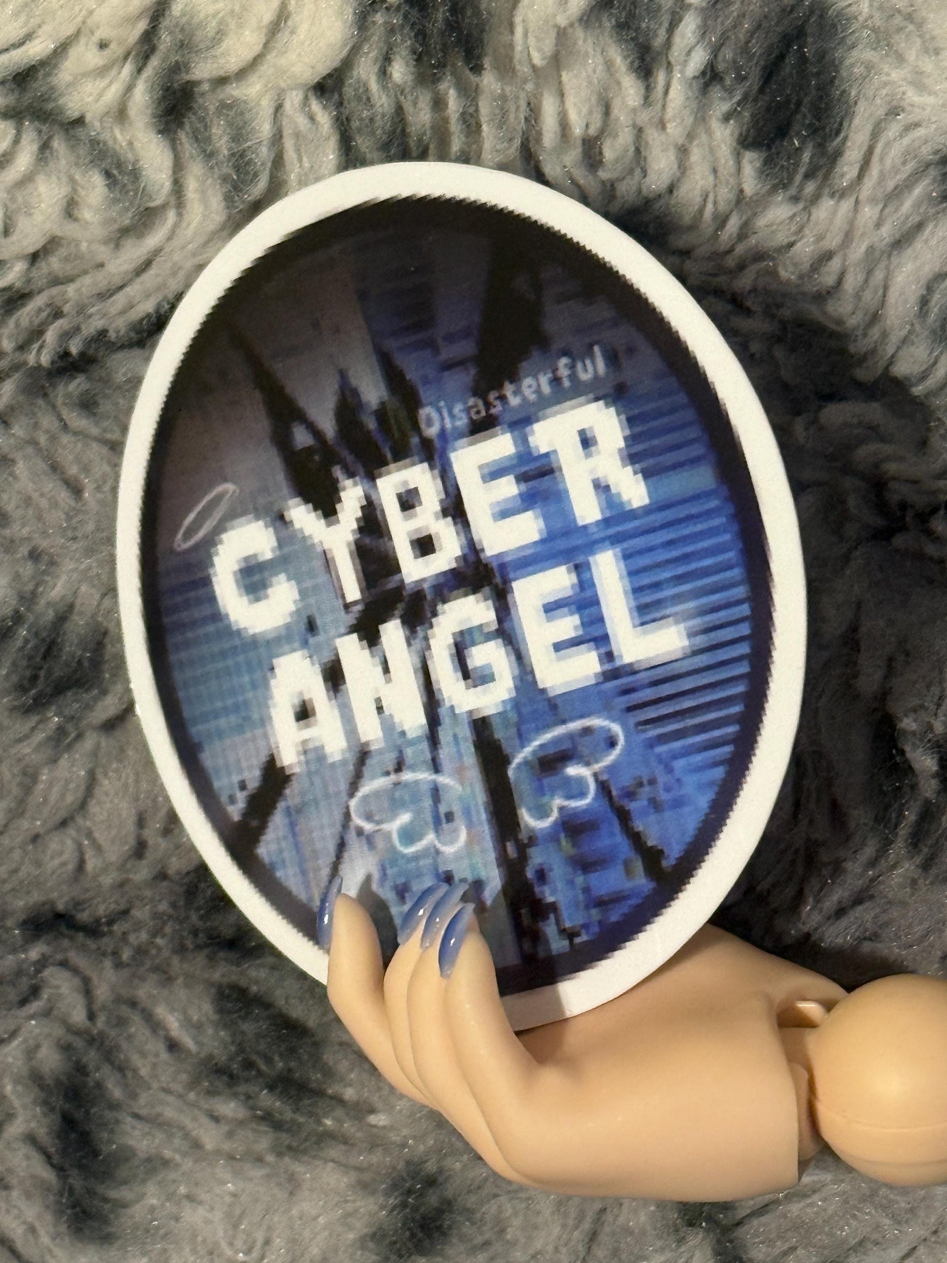 Disasterful Girls Cyber Angel Sticker