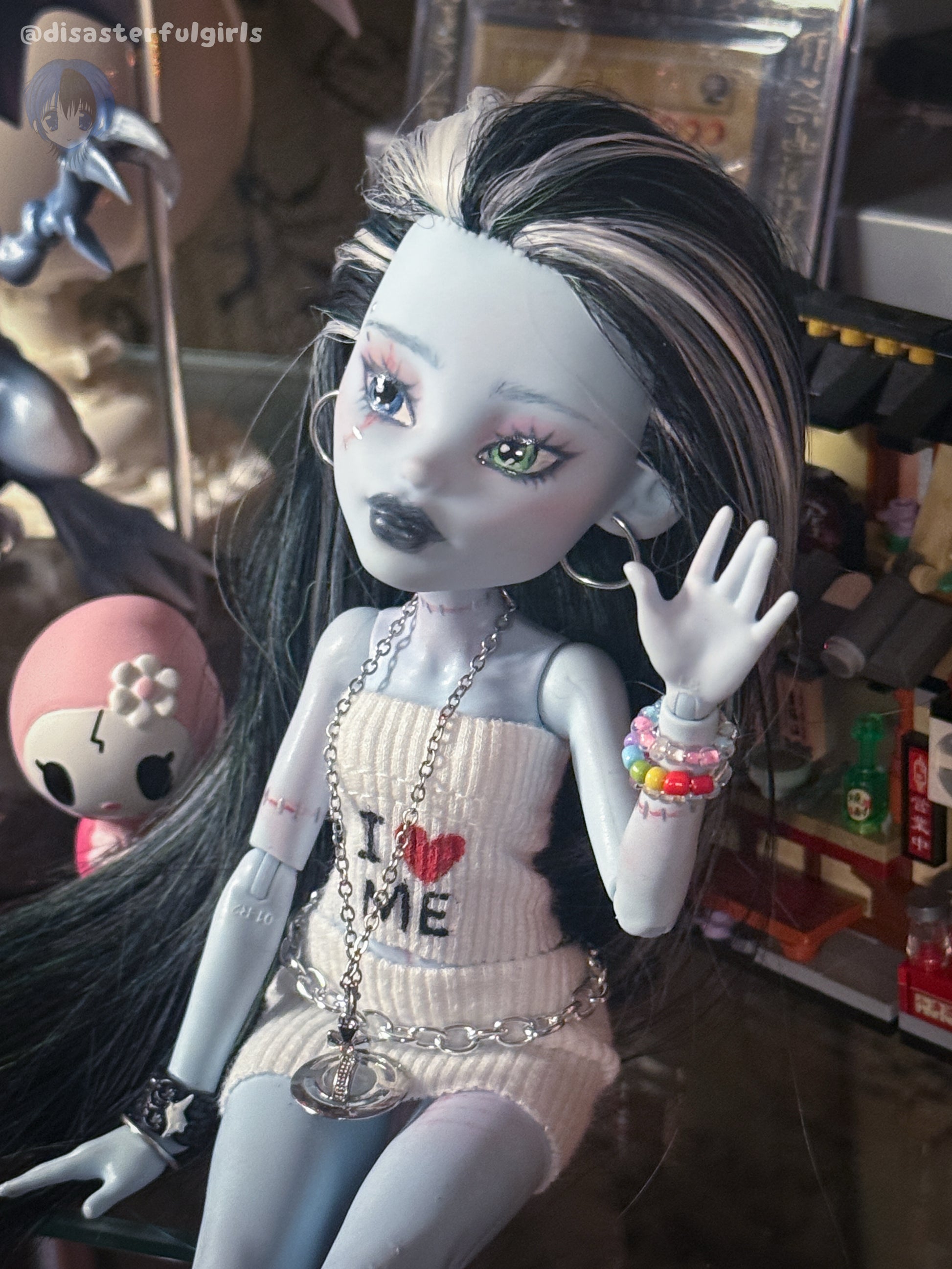 OOAK Frankie Stein Monster High doll (3rd gen)