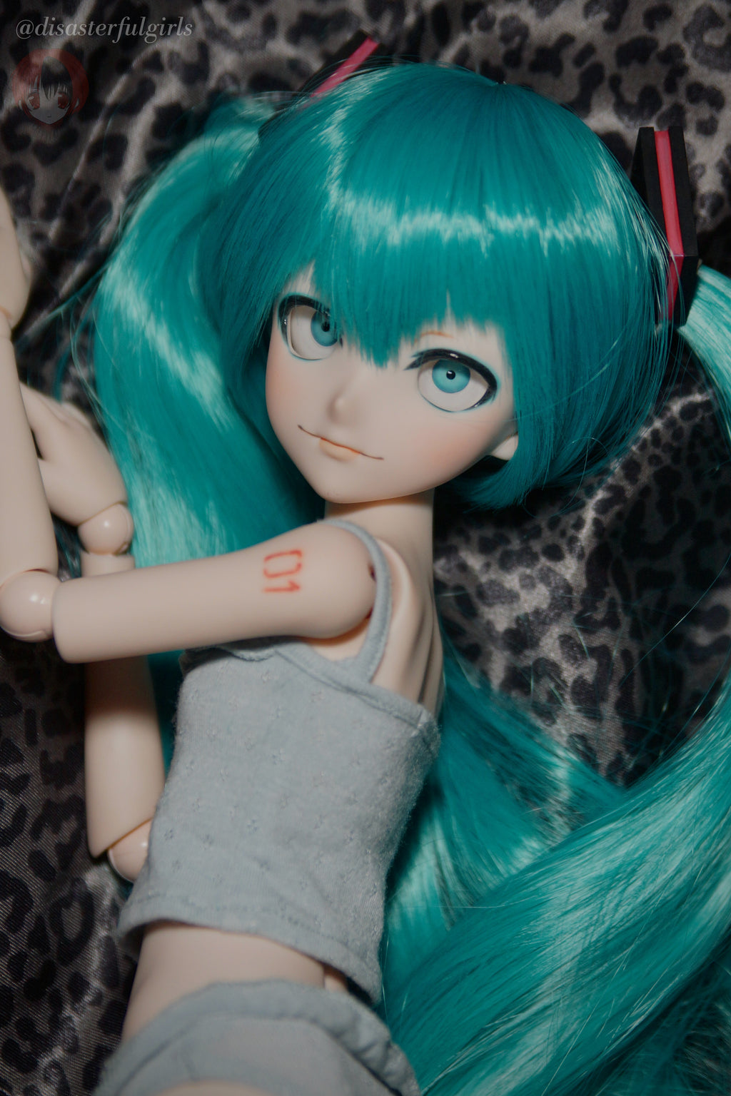Creepy Miku Full Set Doll (Dollfie Dream Pretty DDH-09 Semi-White)