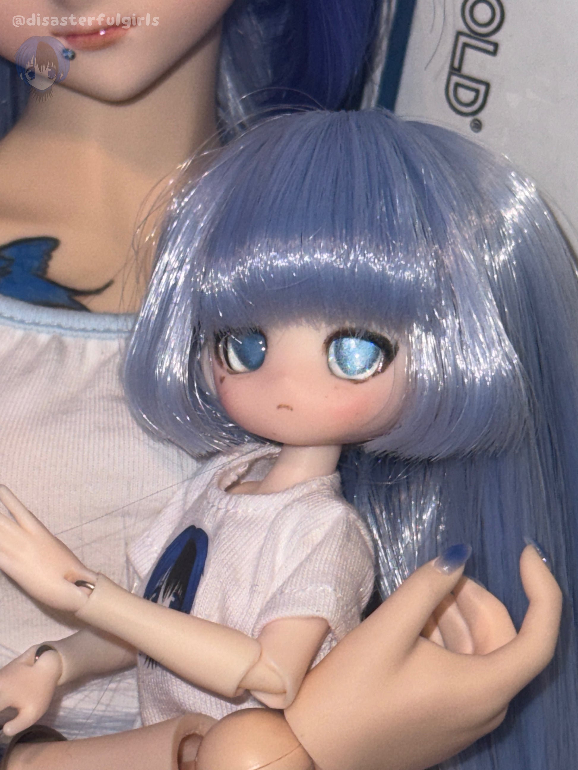 SOLD OUT!! OOAK “Pocket doll” 1/12 scale BJD