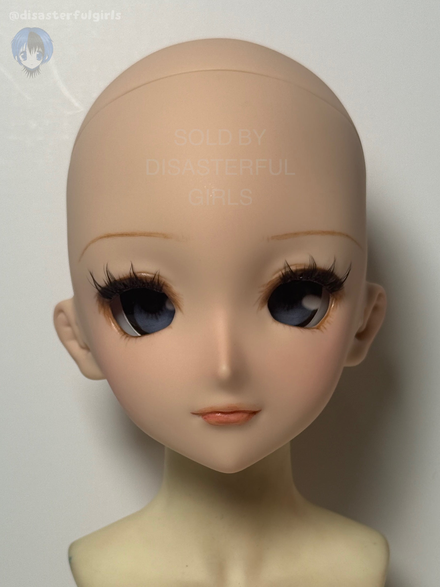 OOAK DDH-16 Dollfie Dream Head FLESH 1/3 MJD