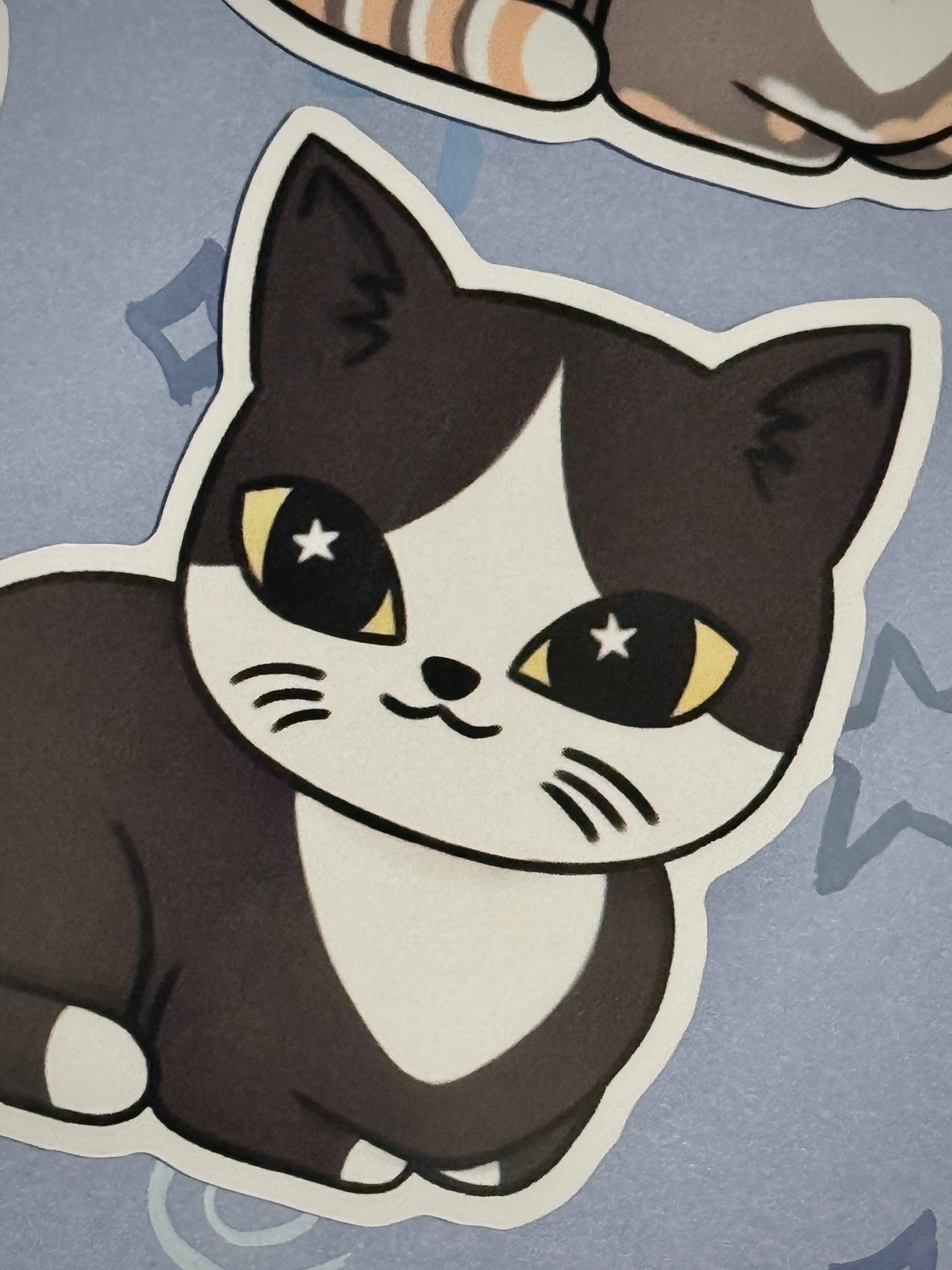 3” Vinyl Cat Breed/Colorpoint Stickers