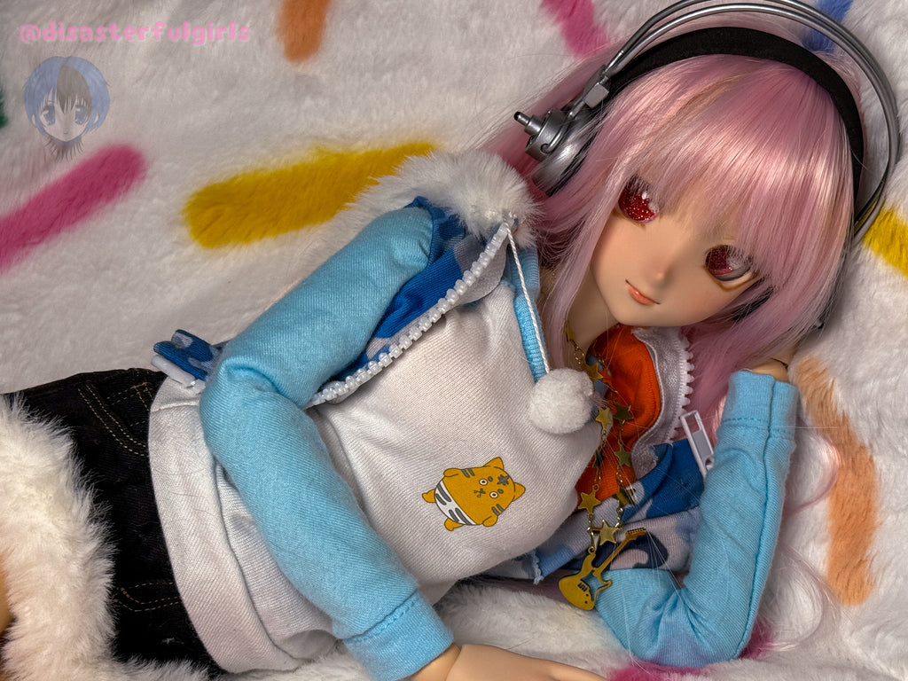Super Sonico Full Set Doll - (Dollfie Dream Sister 1/3 MJD in FLESH, L Bust)