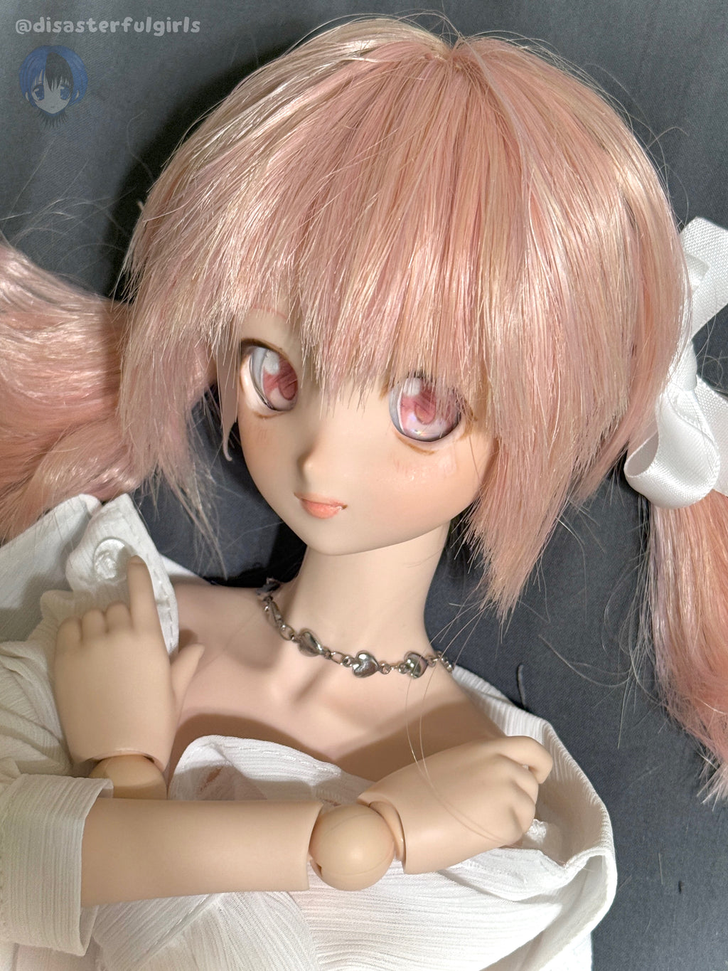 SOLD OUT!! Madoka Magica OOAK Dollfie Dream DDH-06 Flesh Head only 1/3 MJD (Free Madoka eyes included)