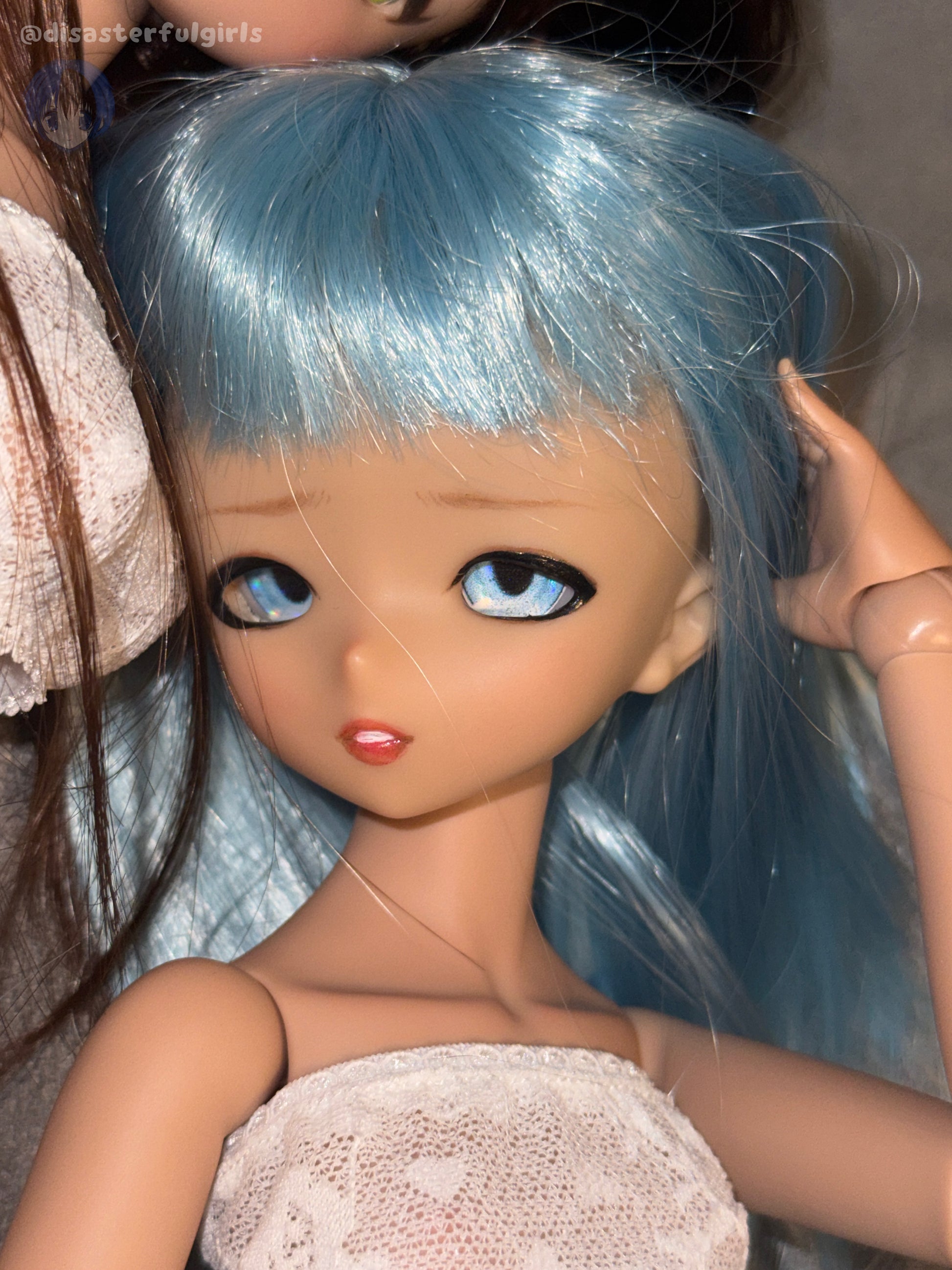 SOLD OUT!! OOAK Imomodoll Corvus/Mimi Rabbit M size bust Chocolate 1/4 scale full doll
