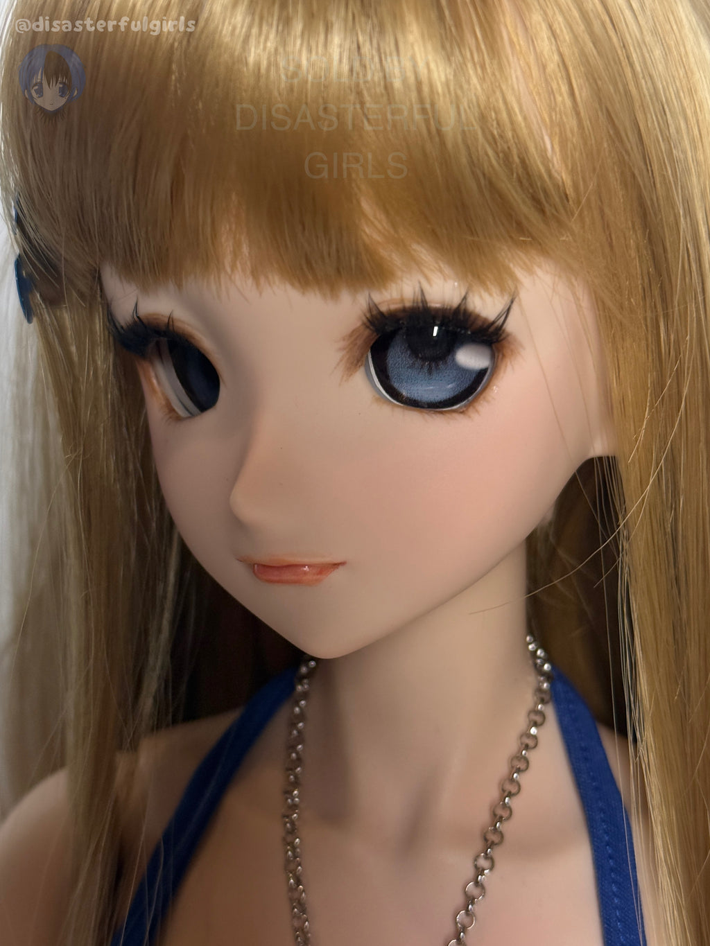 OOAK DDH-16 Dollfie Dream Head FLESH 1/3 MJD