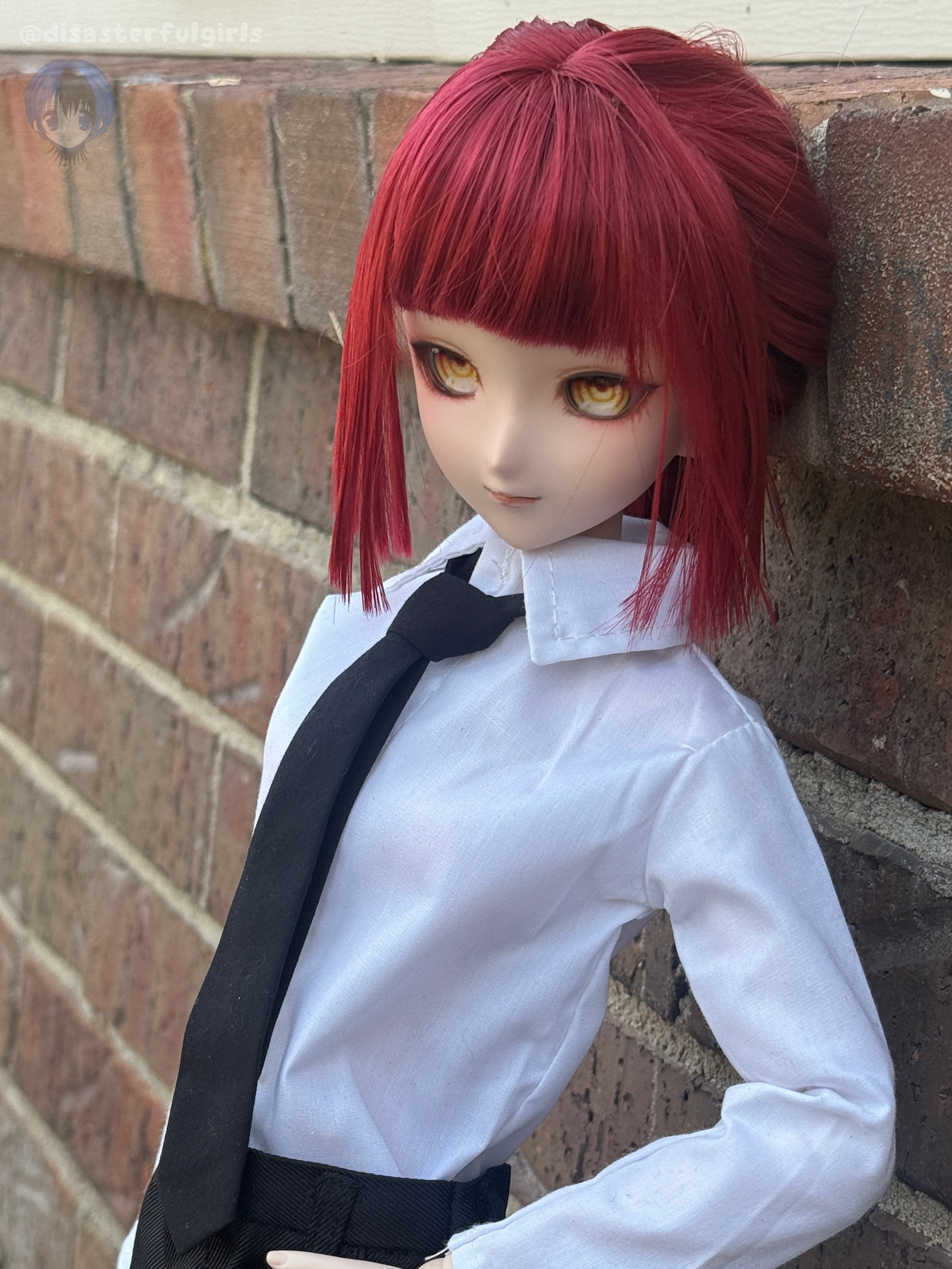 OOAK Makima (Dollfie Dream Doll 1/3 MJD in FLESH)