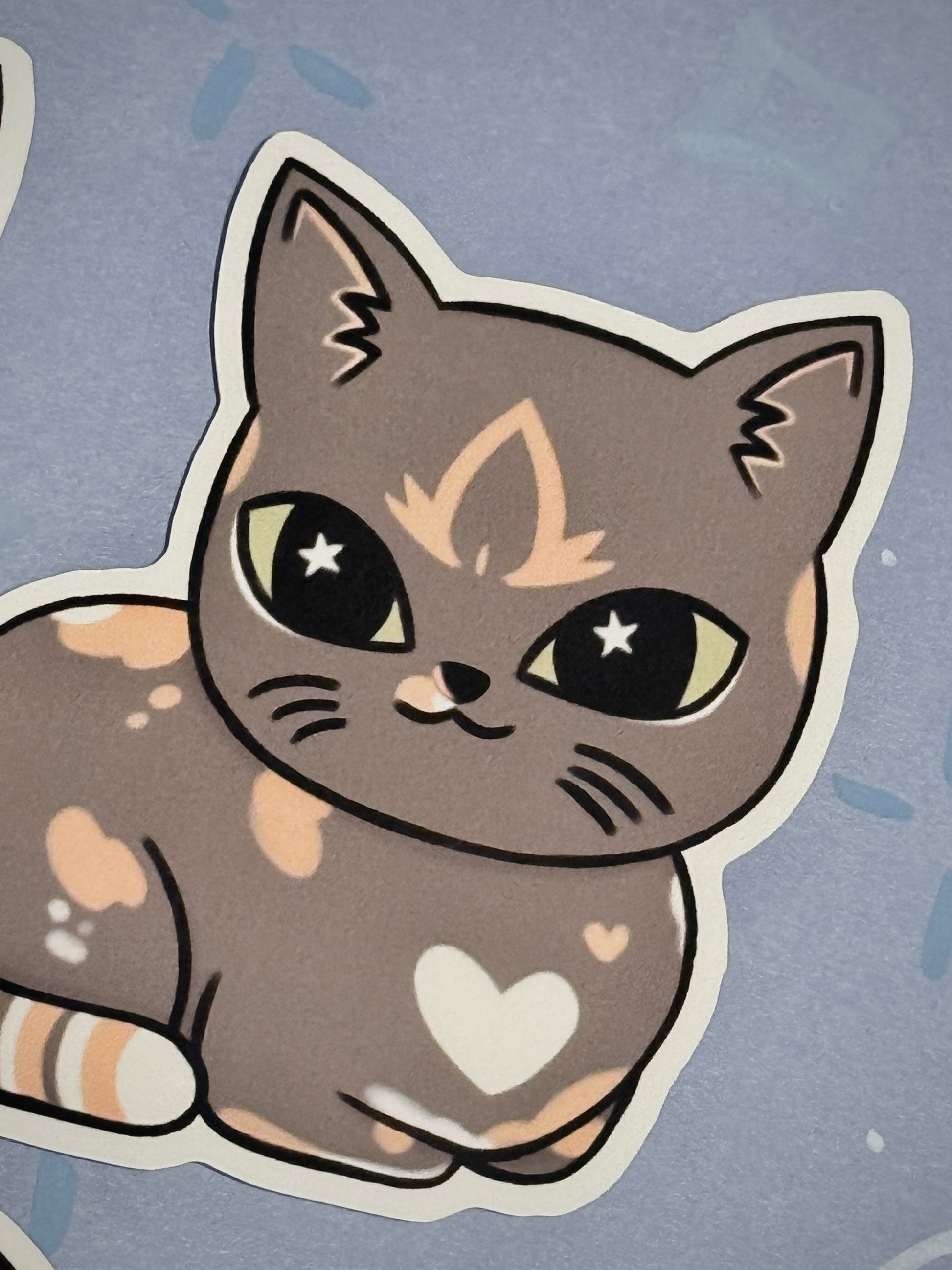 3” Vinyl Cat Breed/Colorpoint Stickers