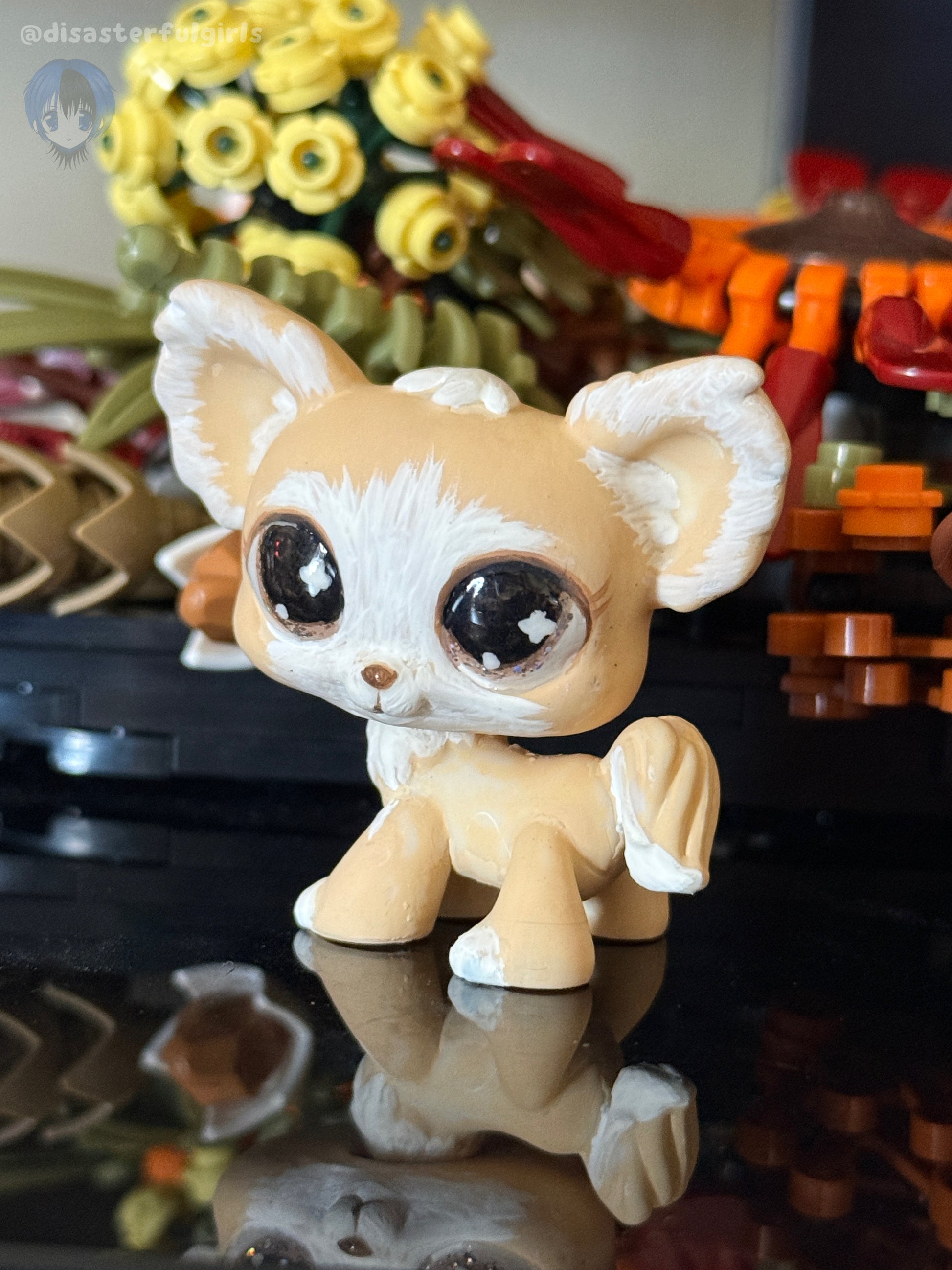 SOLD OUT! OOAK Littlest Pet Shop Tan & White Chihuahua