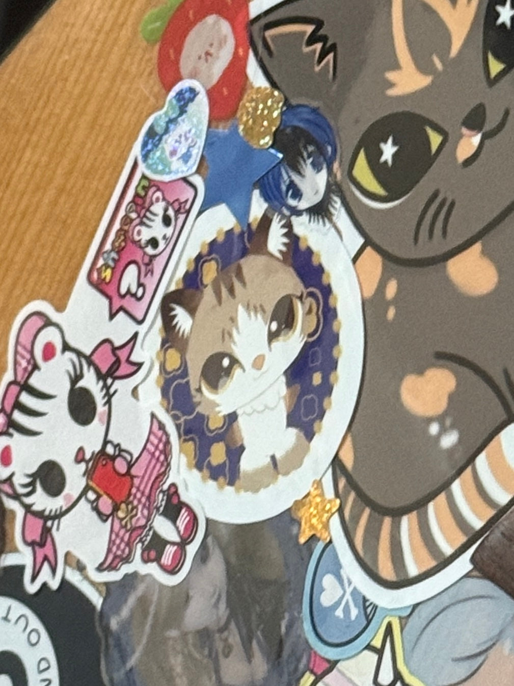LPS inspired Meowl Stickers and Pin