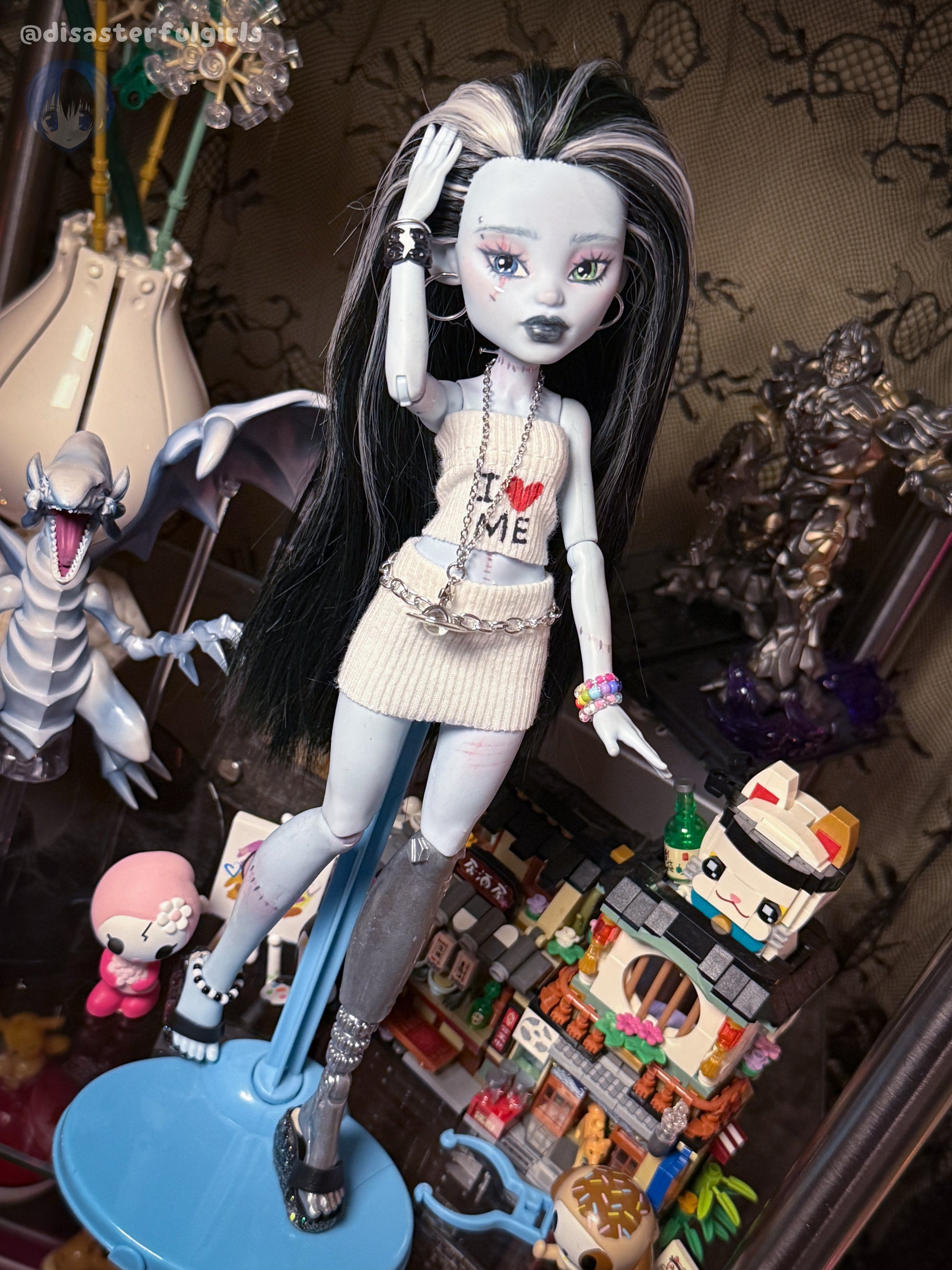 OOAK Frankie Stein Monster High doll (3rd gen)