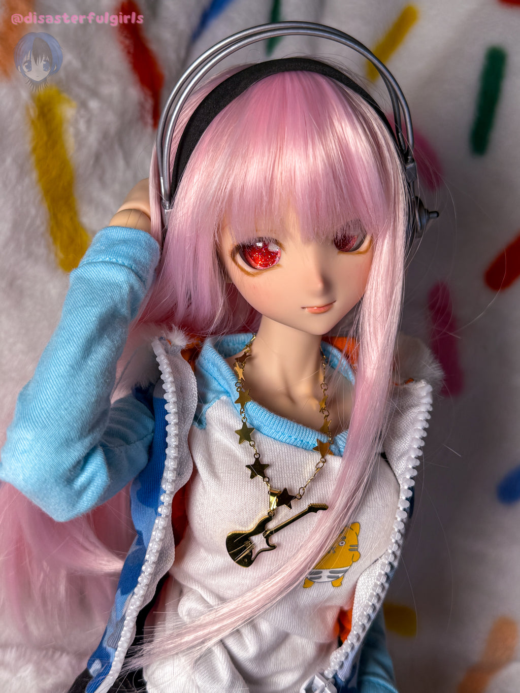 Super Sonico Full Set Doll - (Dollfie Dream Sister 1/3 MJD in FLESH, L Bust)
