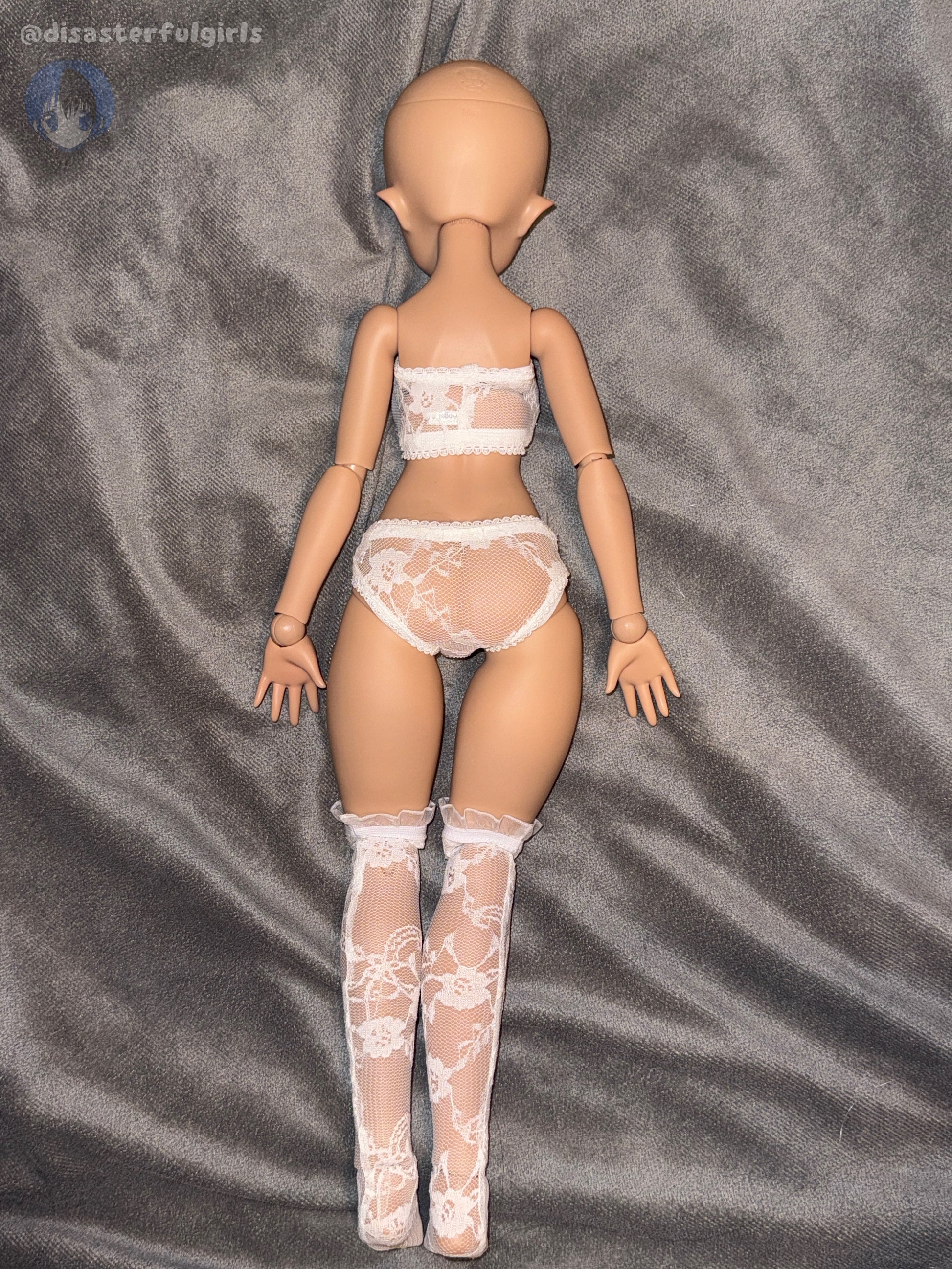 SOLD OUT!! OOAK Imomodoll Mie/Mimi Rabbit L size bust Chocolate 1/4 scale full doll