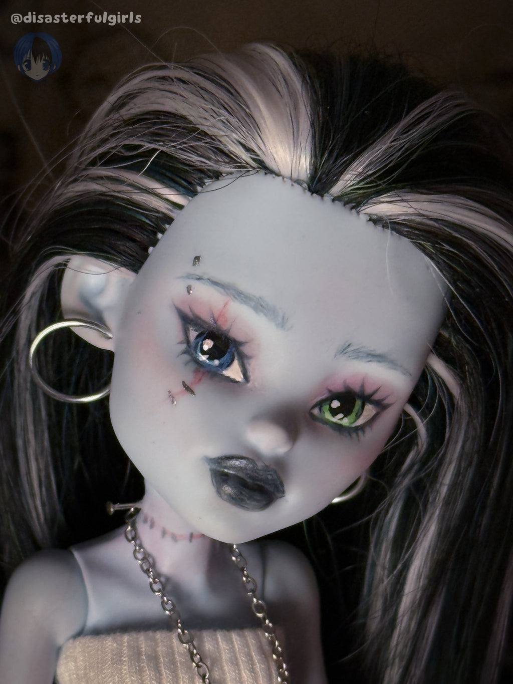OOAK Frankie Stein Monster High doll (3rd gen)