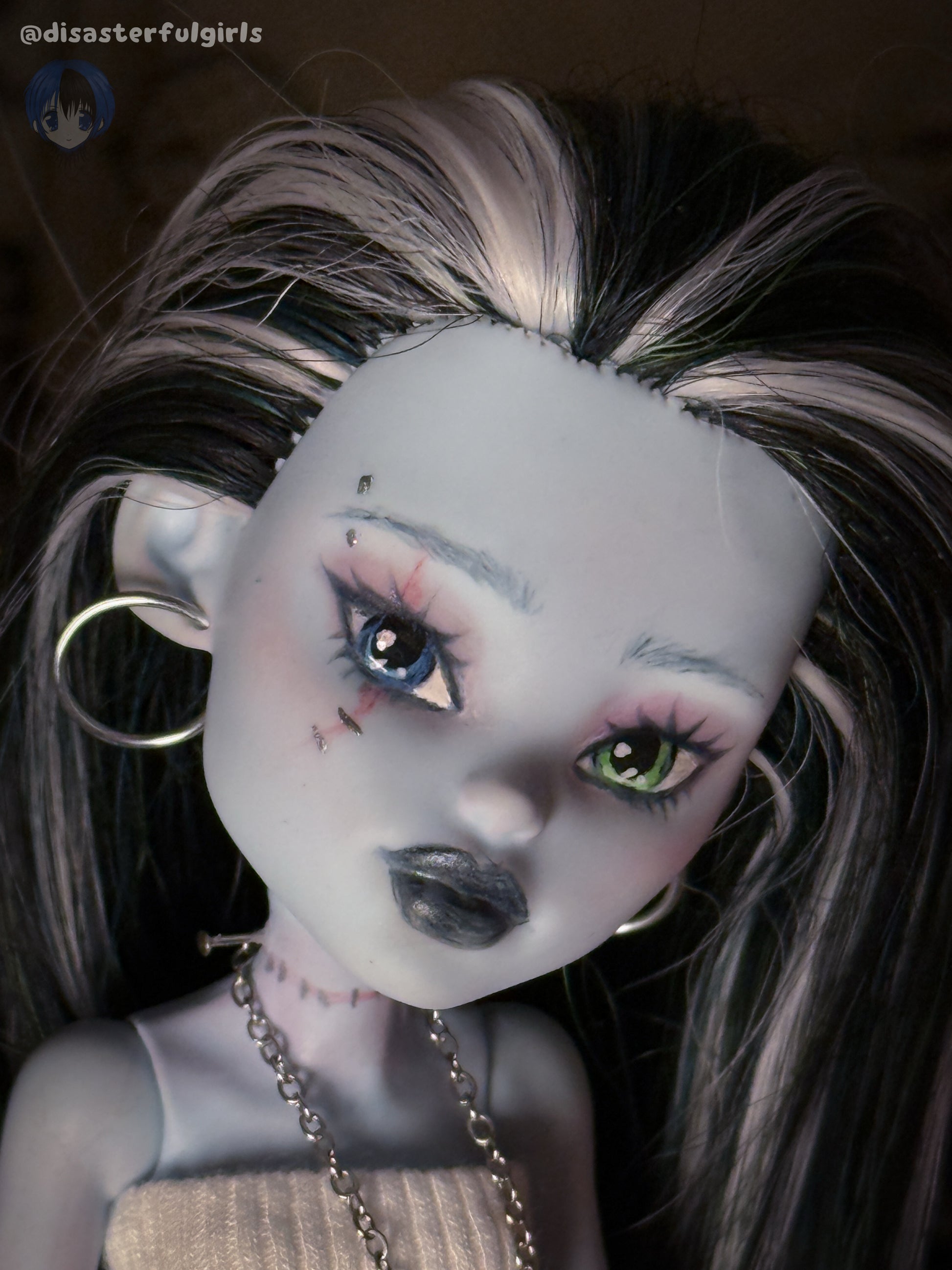 OOAK Frankie Stein Monster High doll (3rd gen)